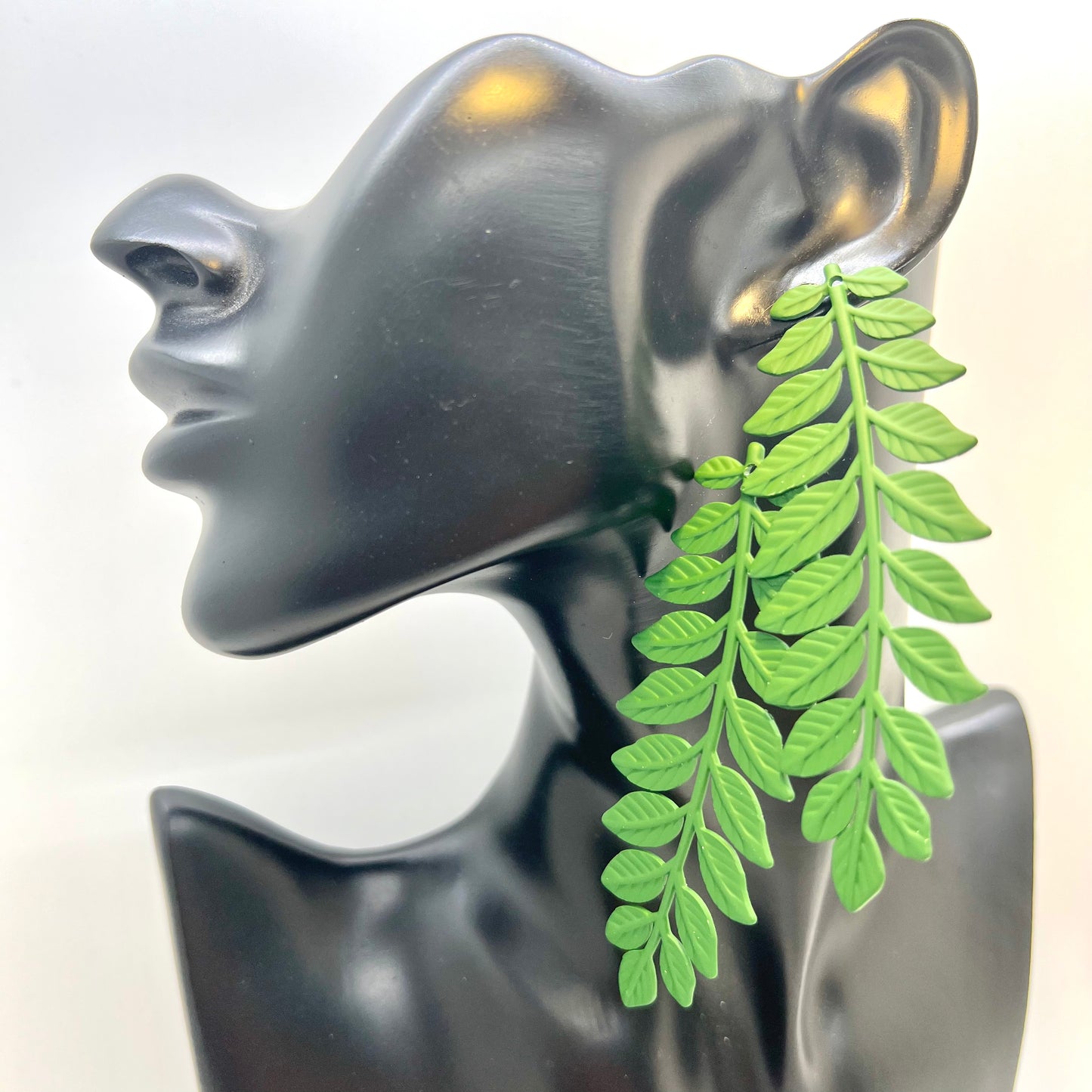 Large Plant Earrings
