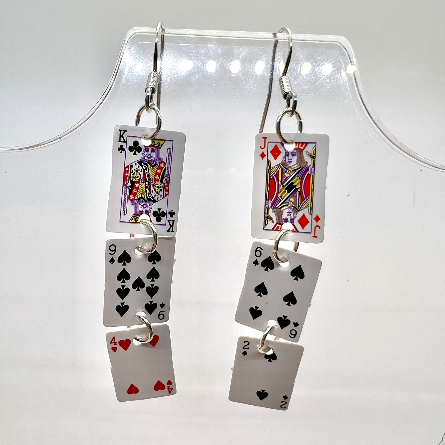 Playing Card Earrings