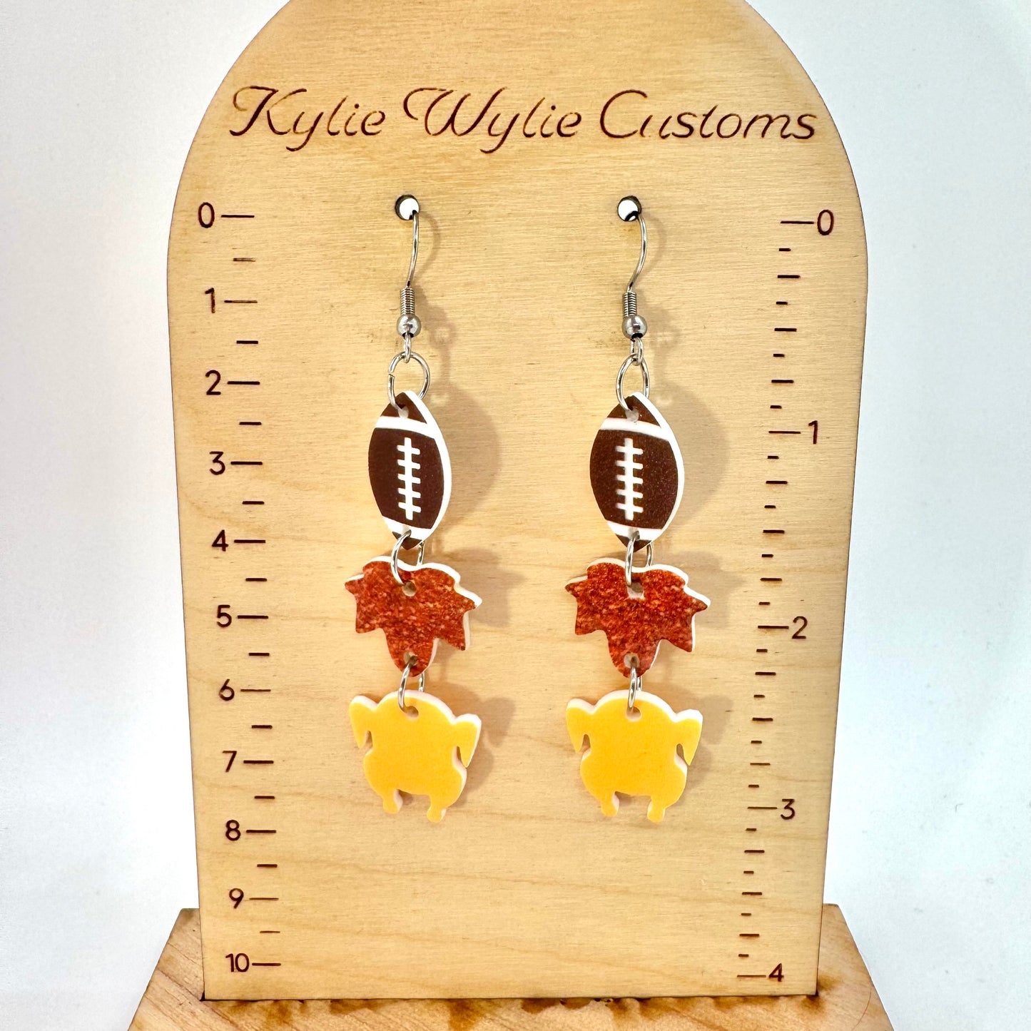 Fall Chain Earrings