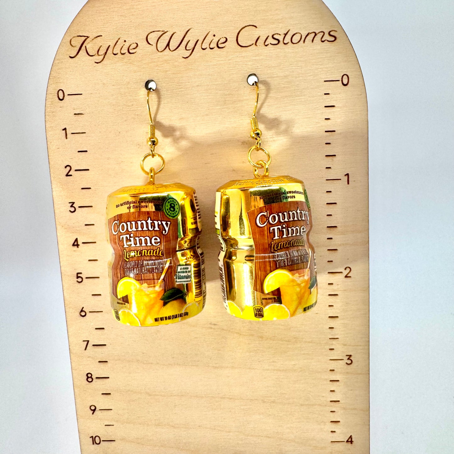 Gold Lemonade Earrings