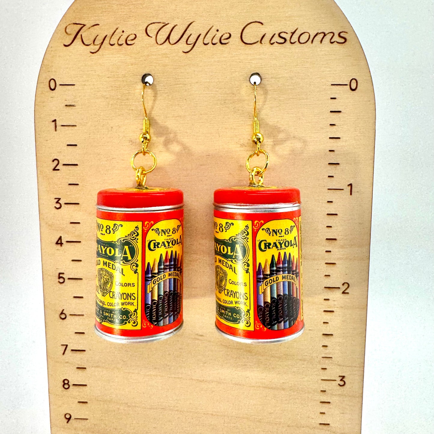 Crayola Tin Earrings