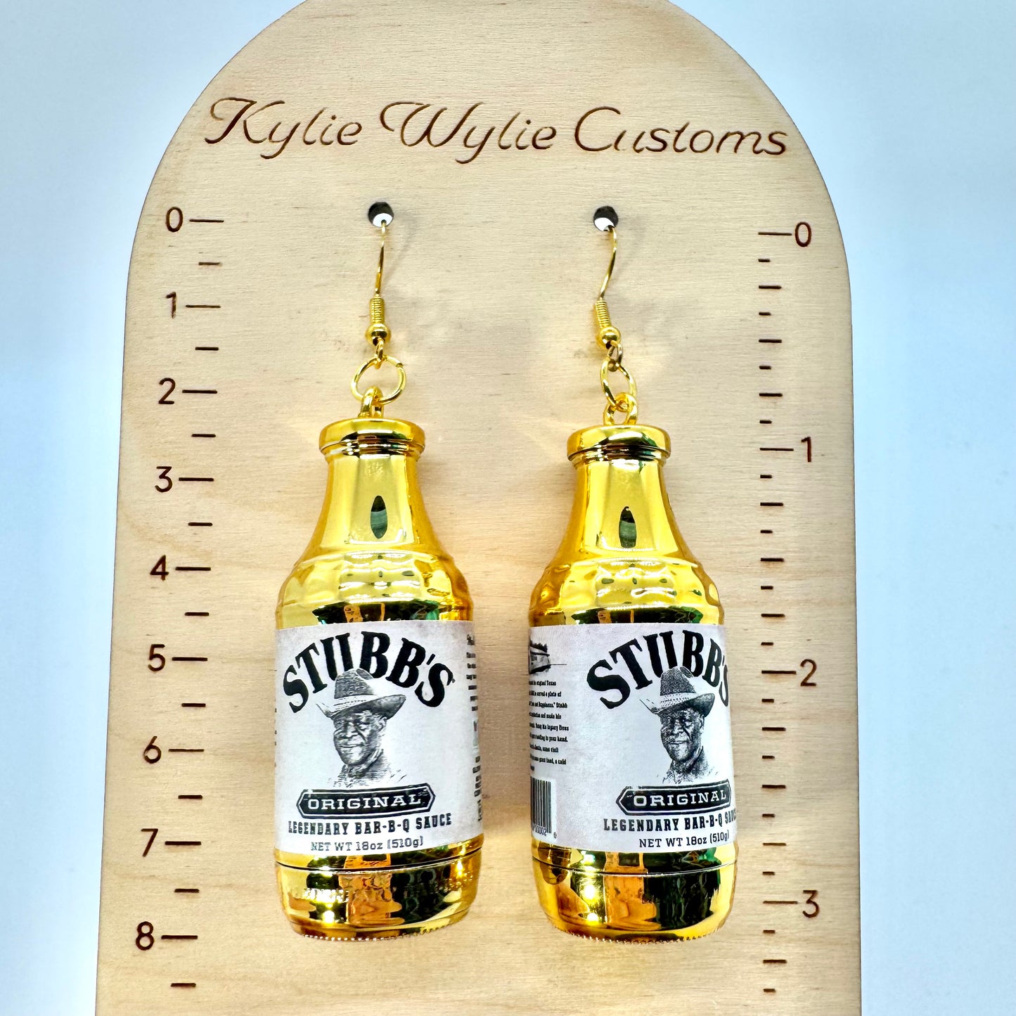 Gold Stubbs Sauce Earrings
