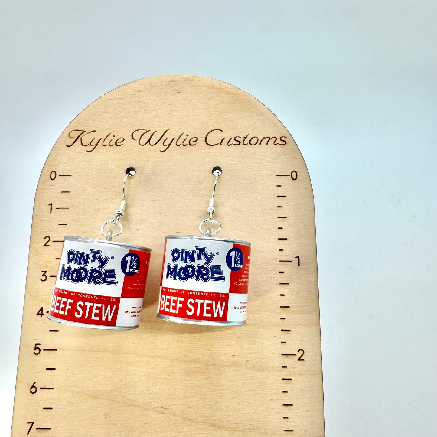 Beef Stew Can Earrings