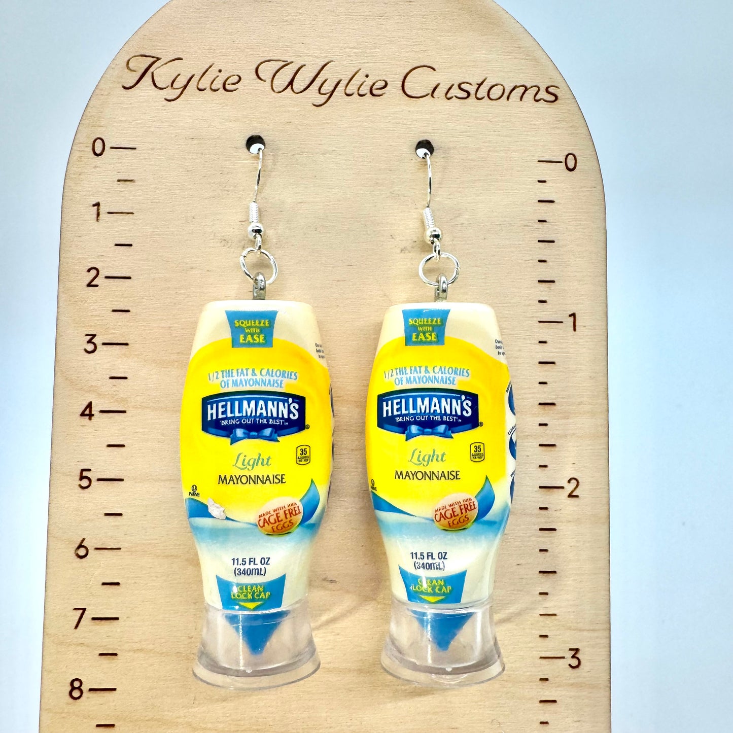 Mayonnaise Earrings