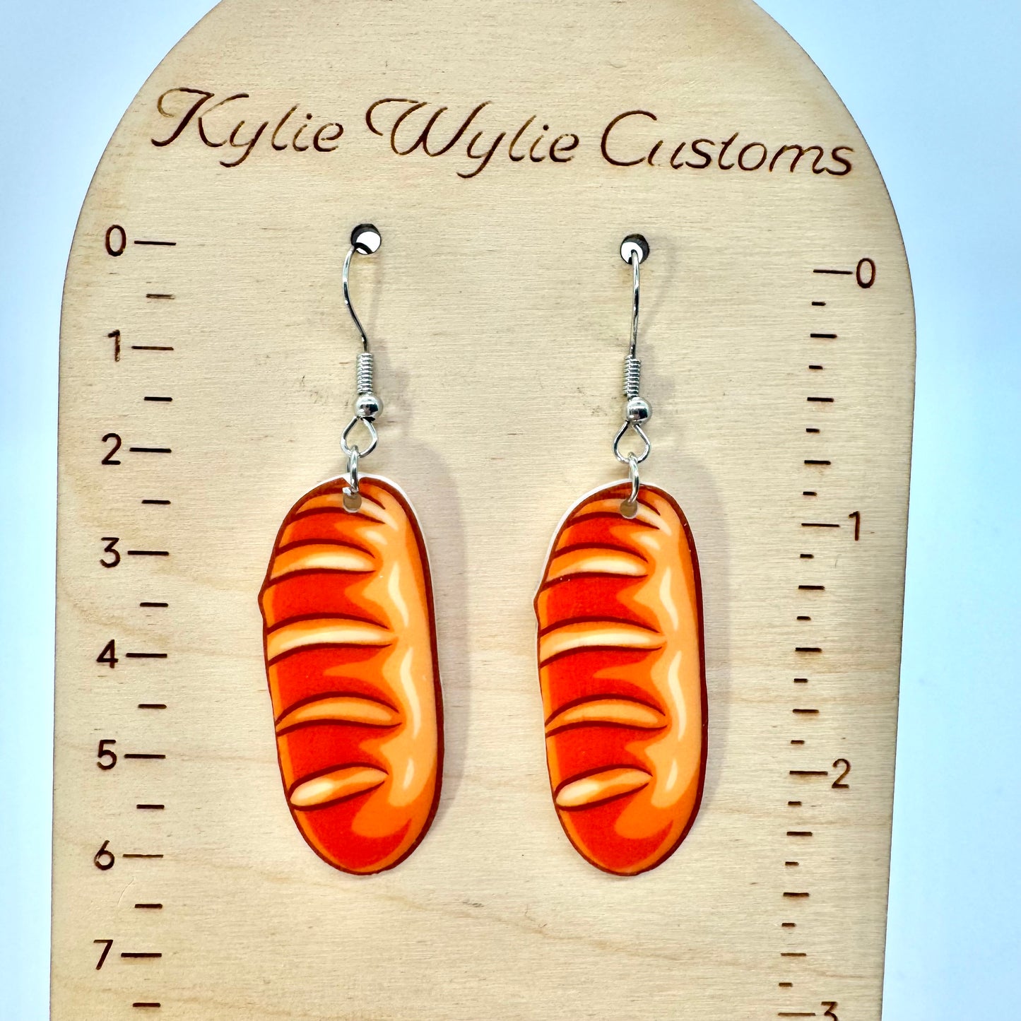 Dinner Roll Earrings