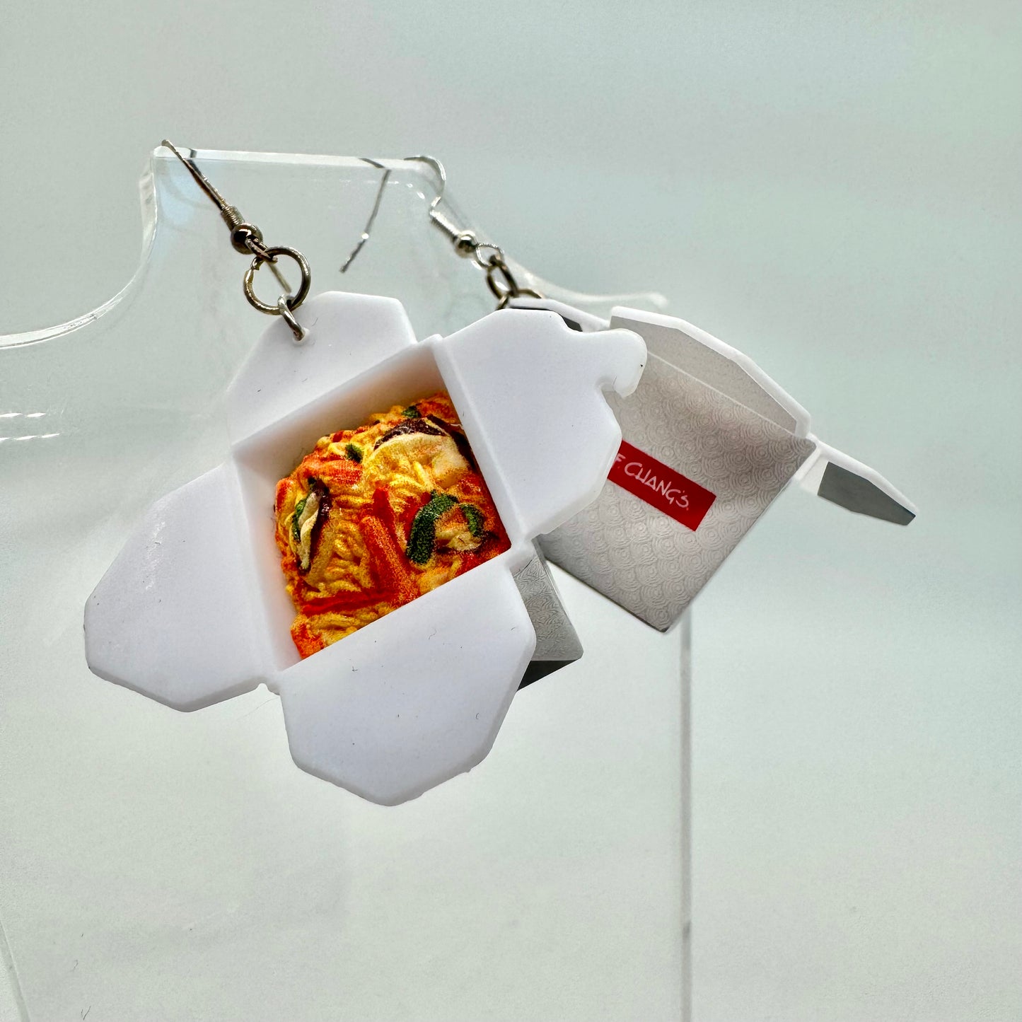 Fried Rice Box Earrings