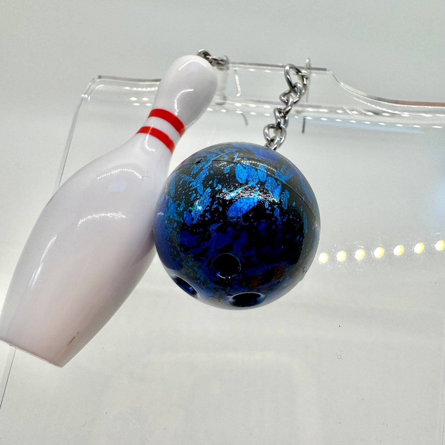 Bowling Pin & Balls Earrings