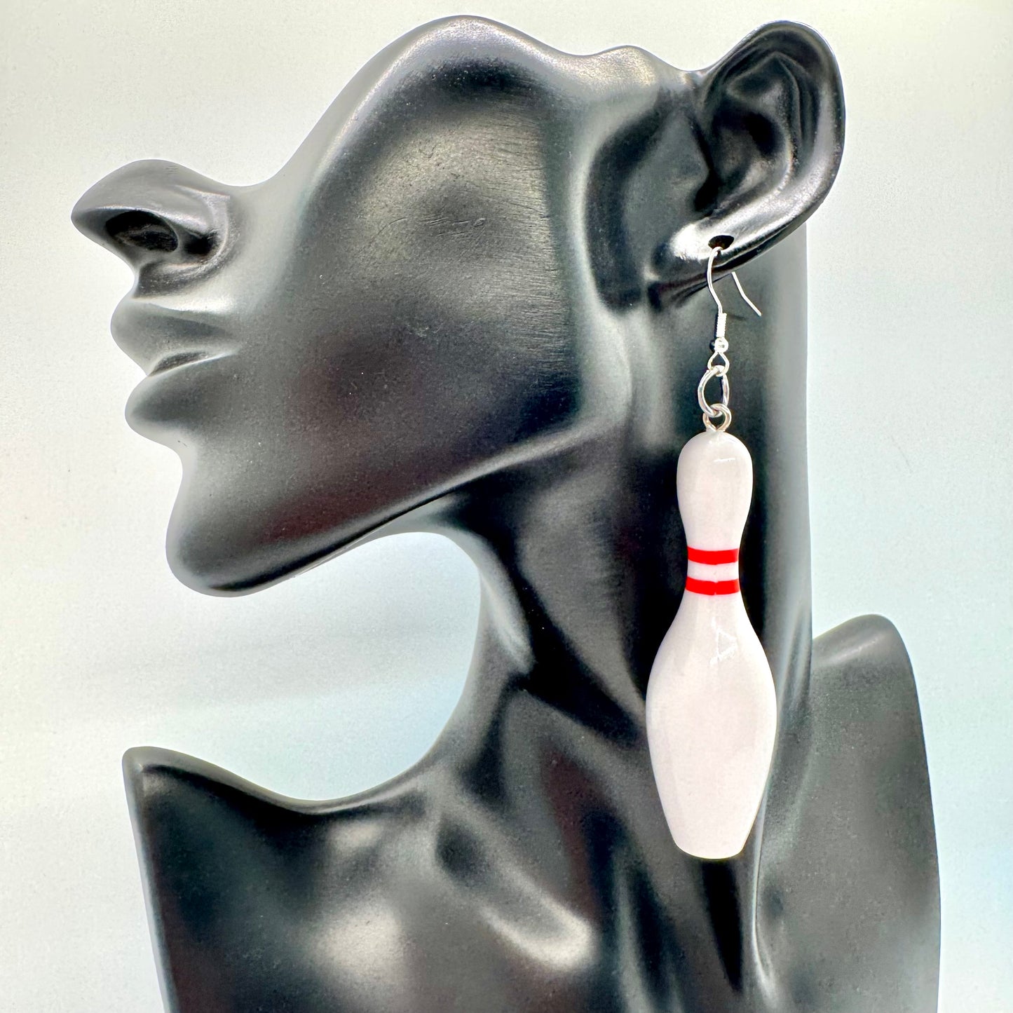 Bowling Pin & Balls Earrings