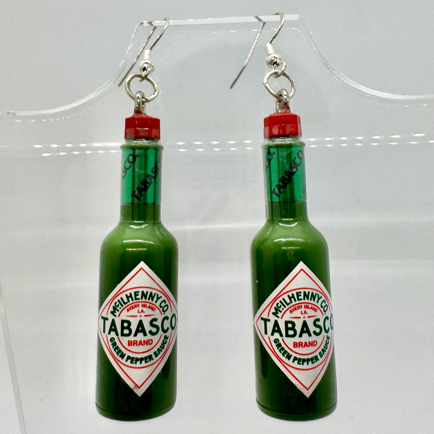 Green Tabasco Earrings