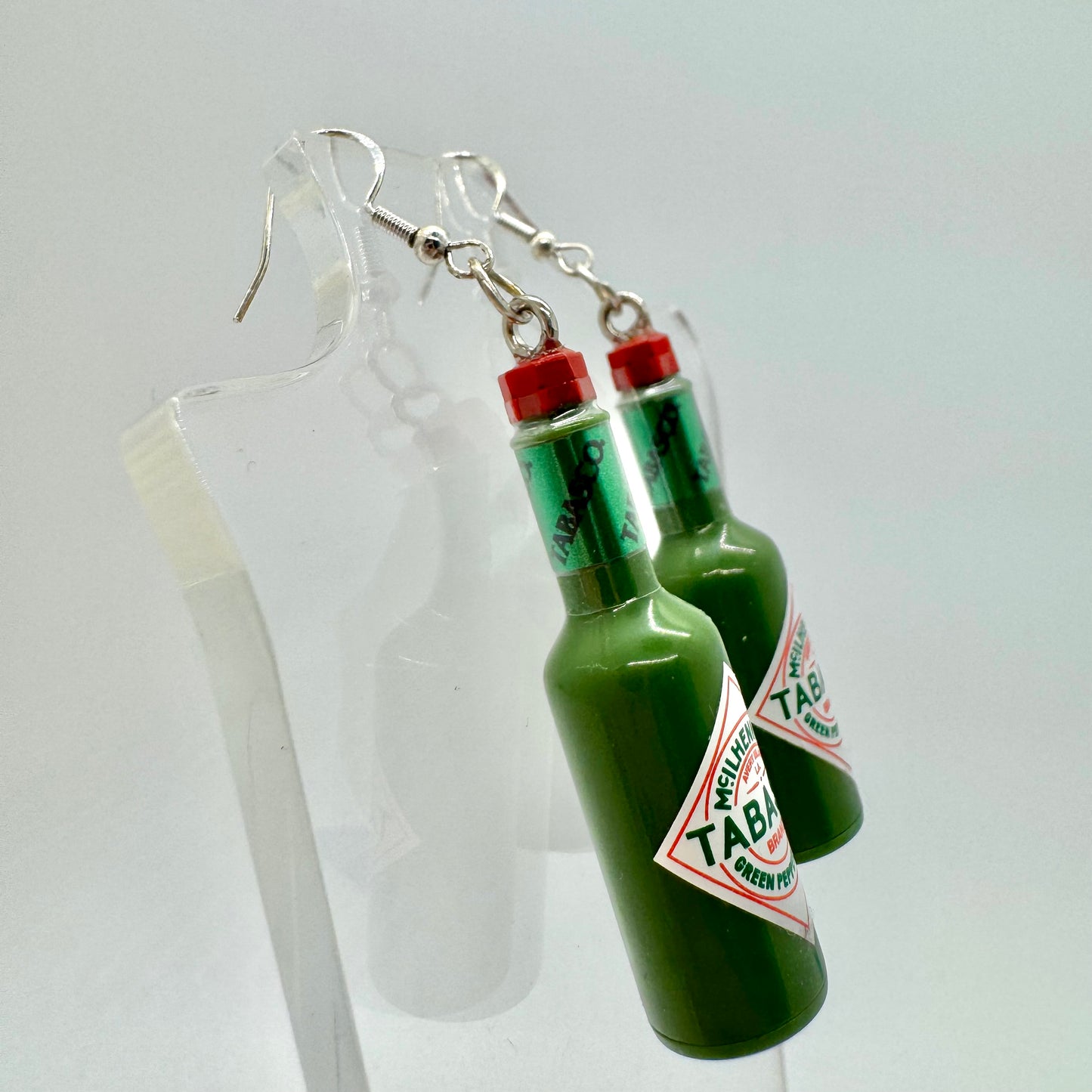 Green Tabasco Earrings