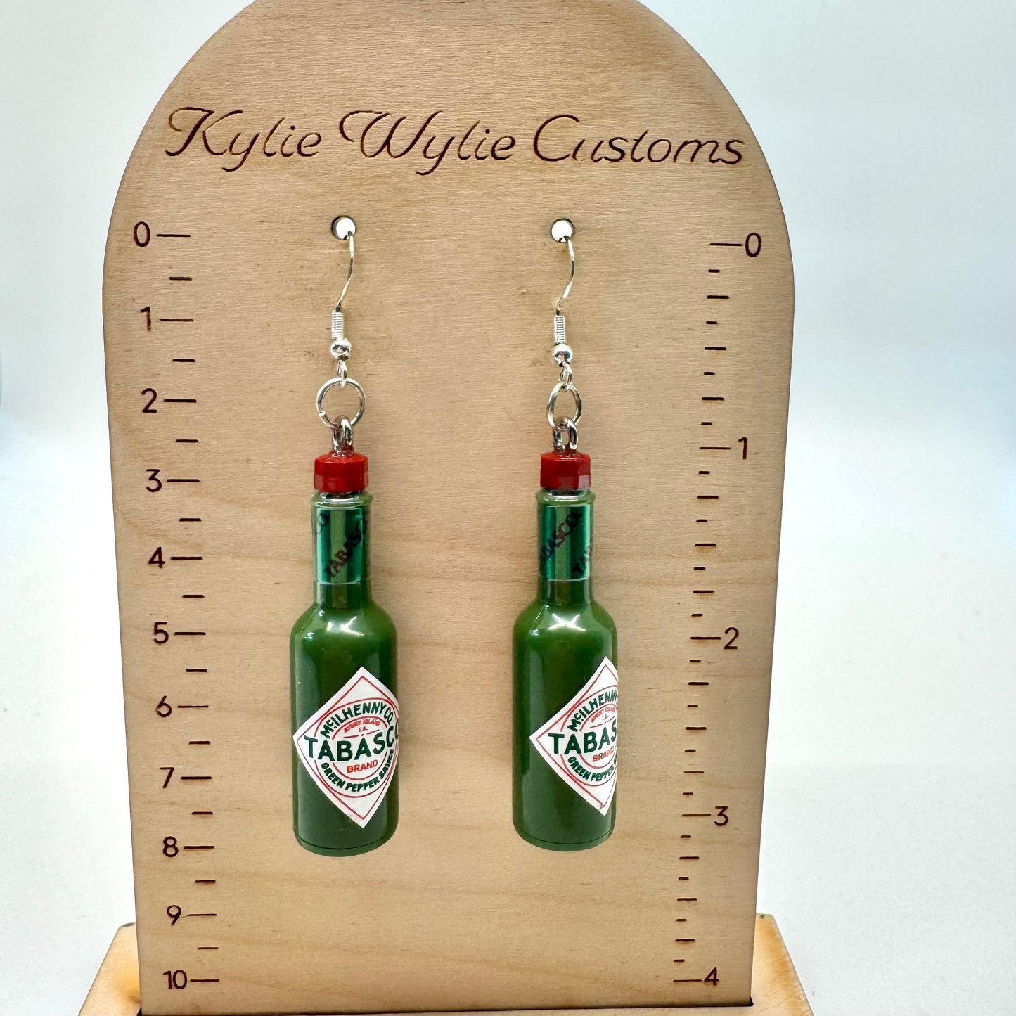 Green Tabasco Earrings
