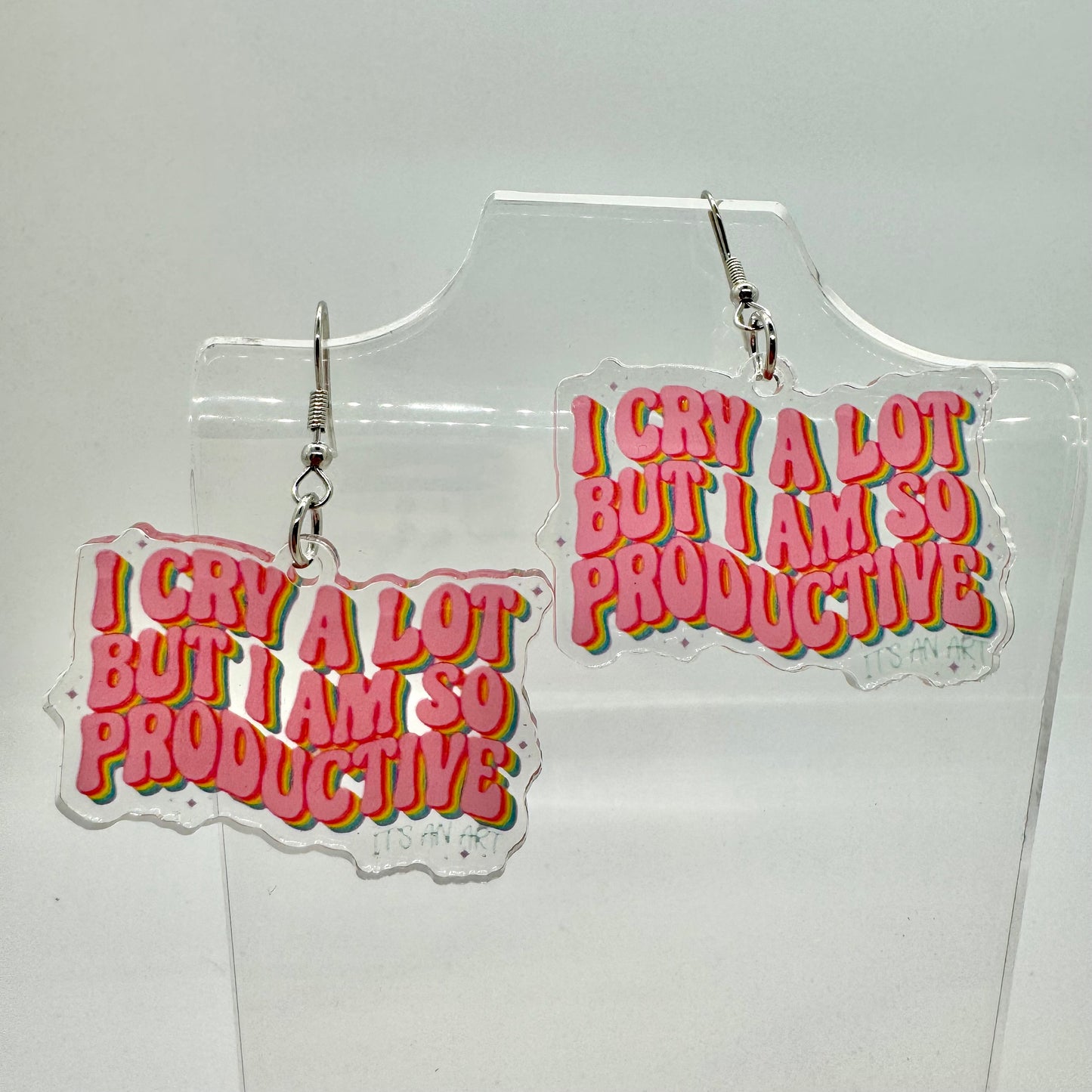 I Cry A Lot Earrings