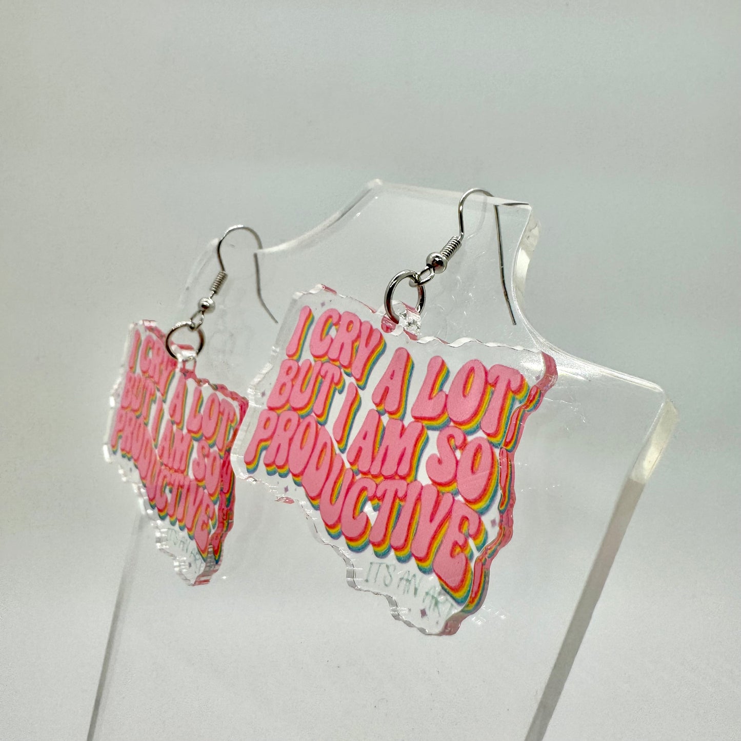 I Cry A Lot Earrings
