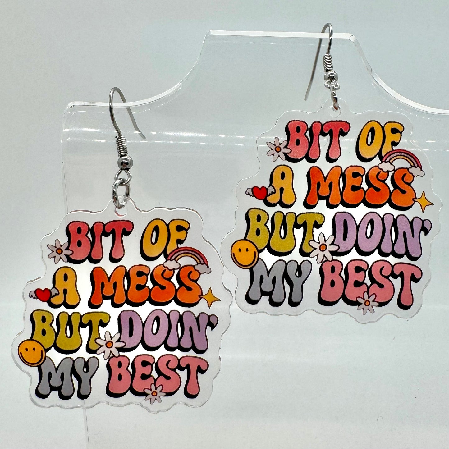 A Bit Of A Mess Earrings