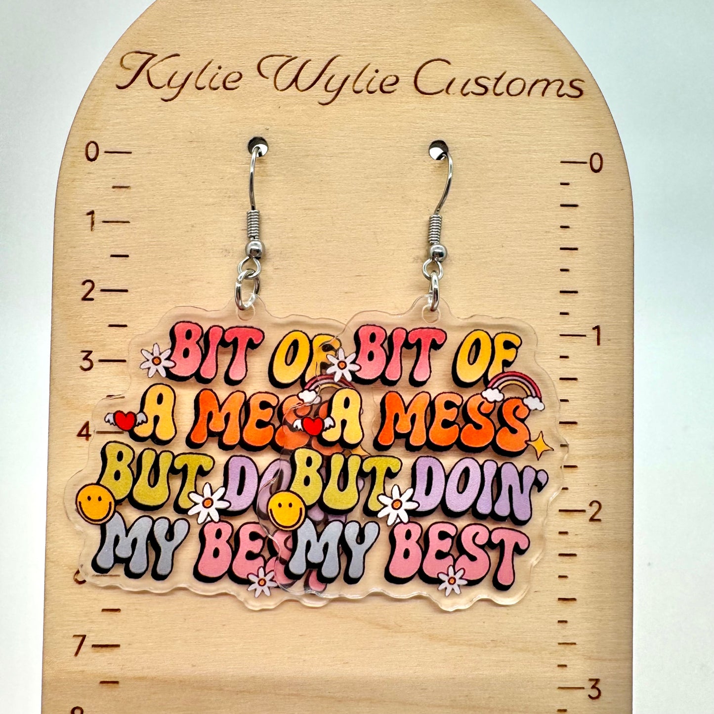 A Bit Of A Mess Earrings
