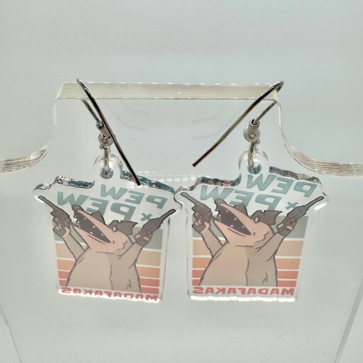 Pew Pew Possum Earrings