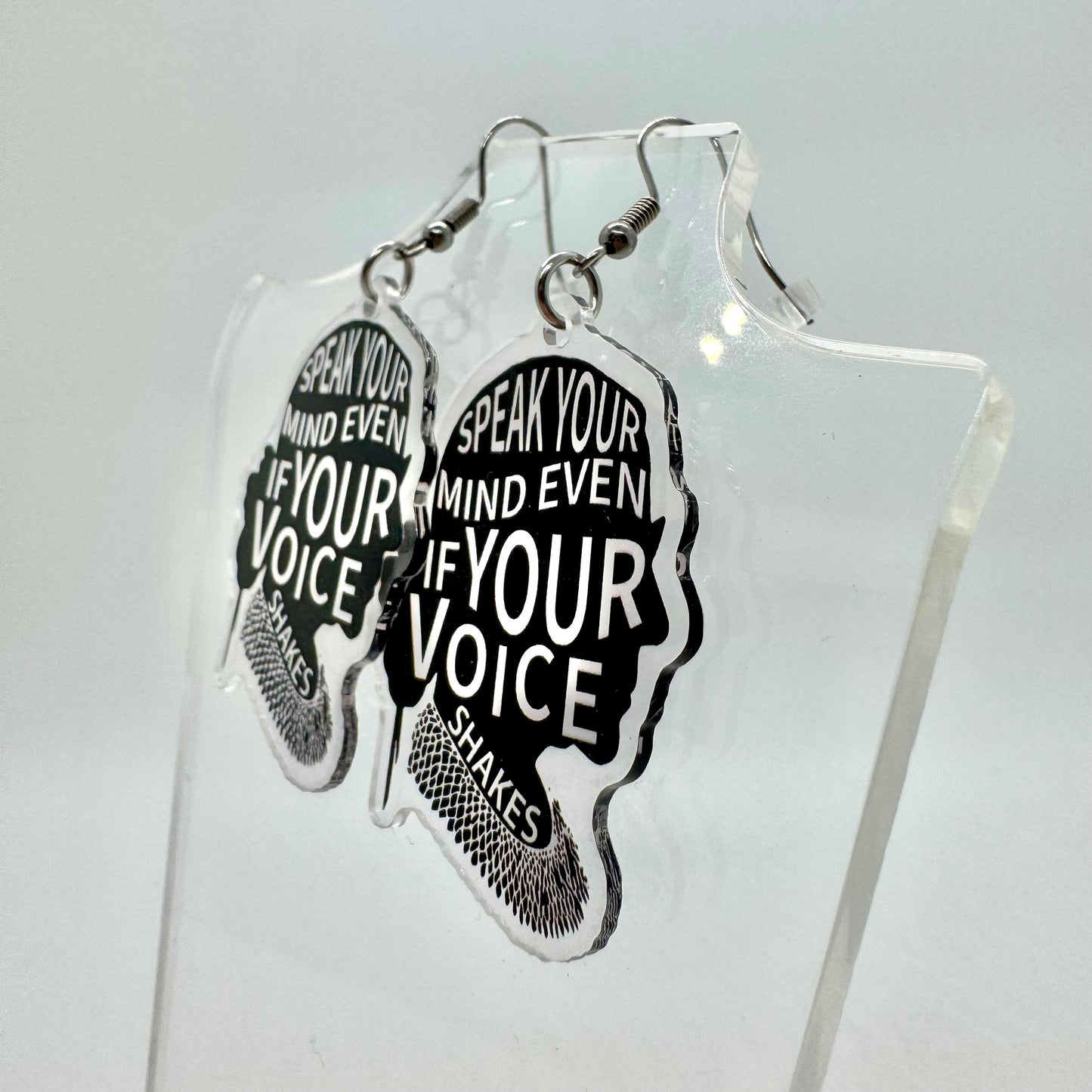 Speak Your Mind RBG Earrings