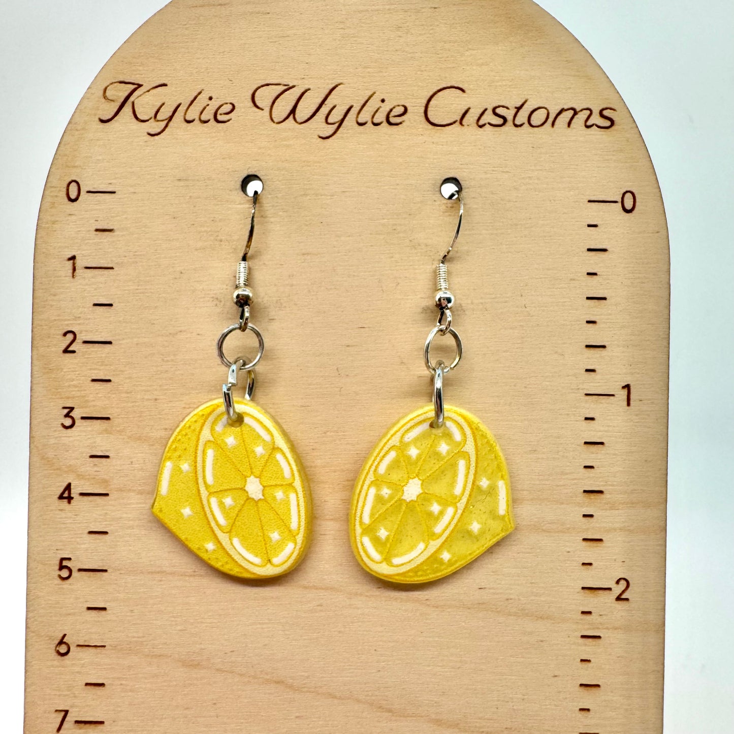 Lemon Slice Earrings