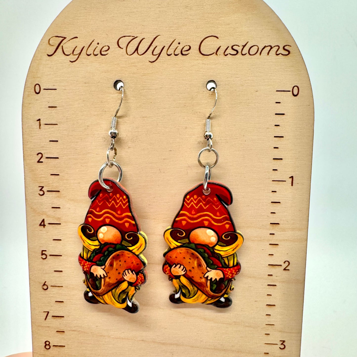 Taco Gnome Earrings