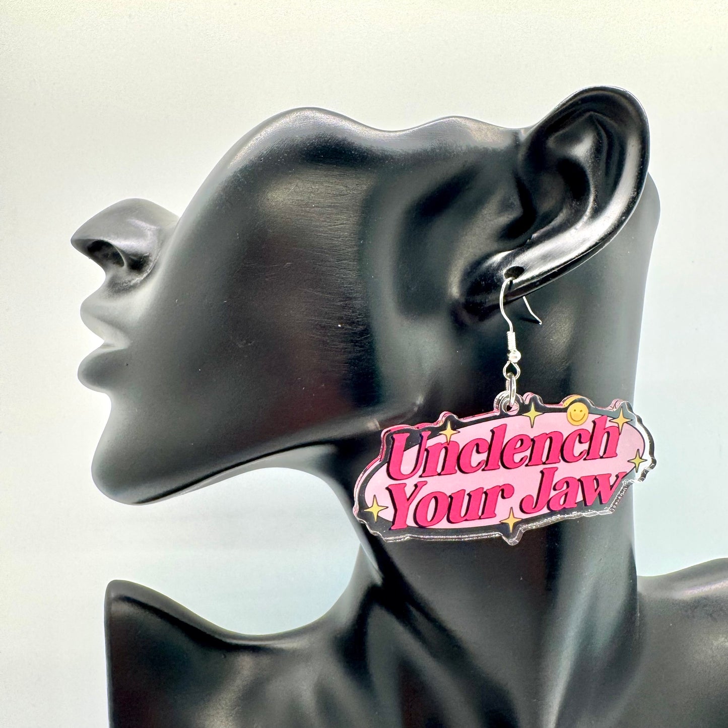 Unclench Your Jaw Earrings