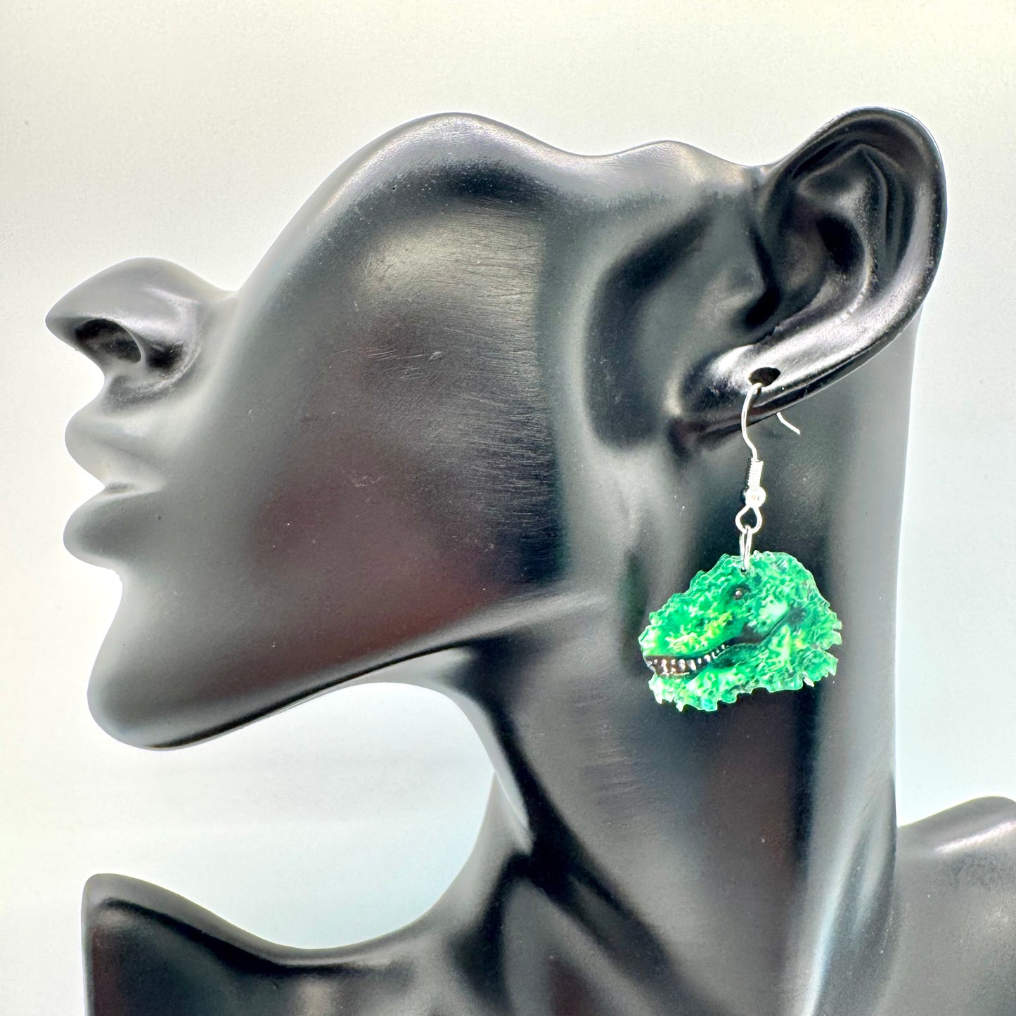 Dinosaur Plant Earrings