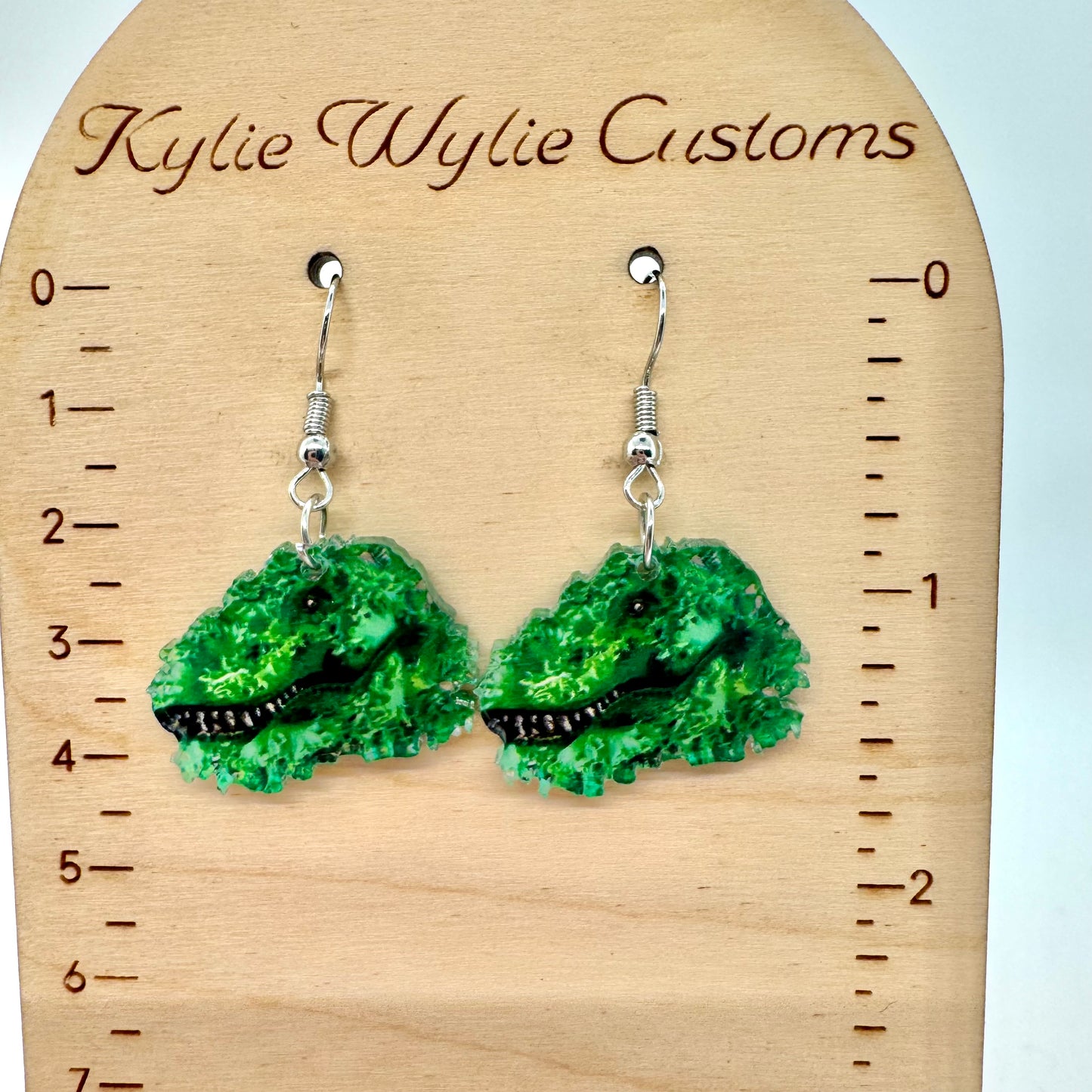 Dinosaur Plant Earrings