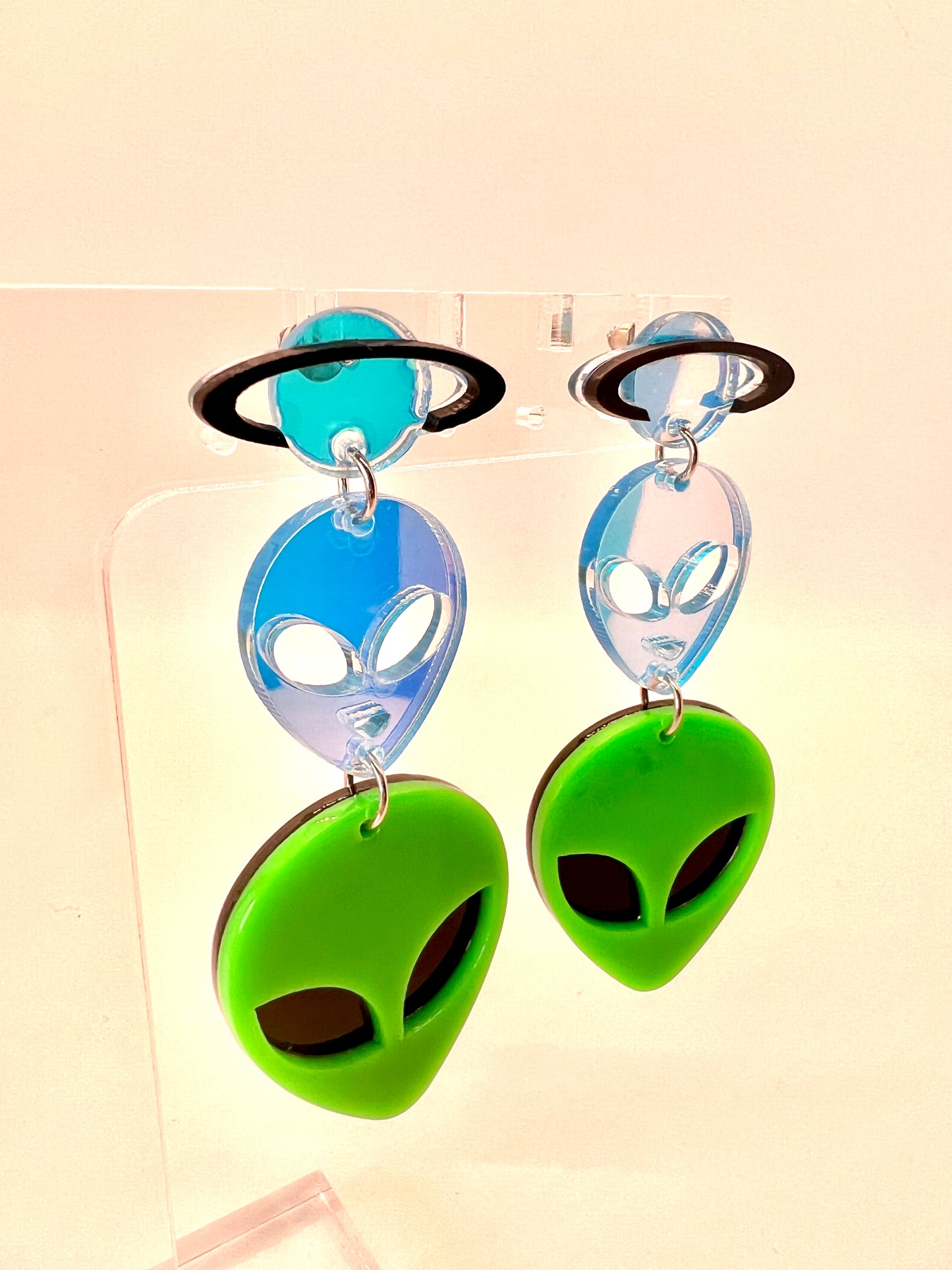 Space Alien Earrings