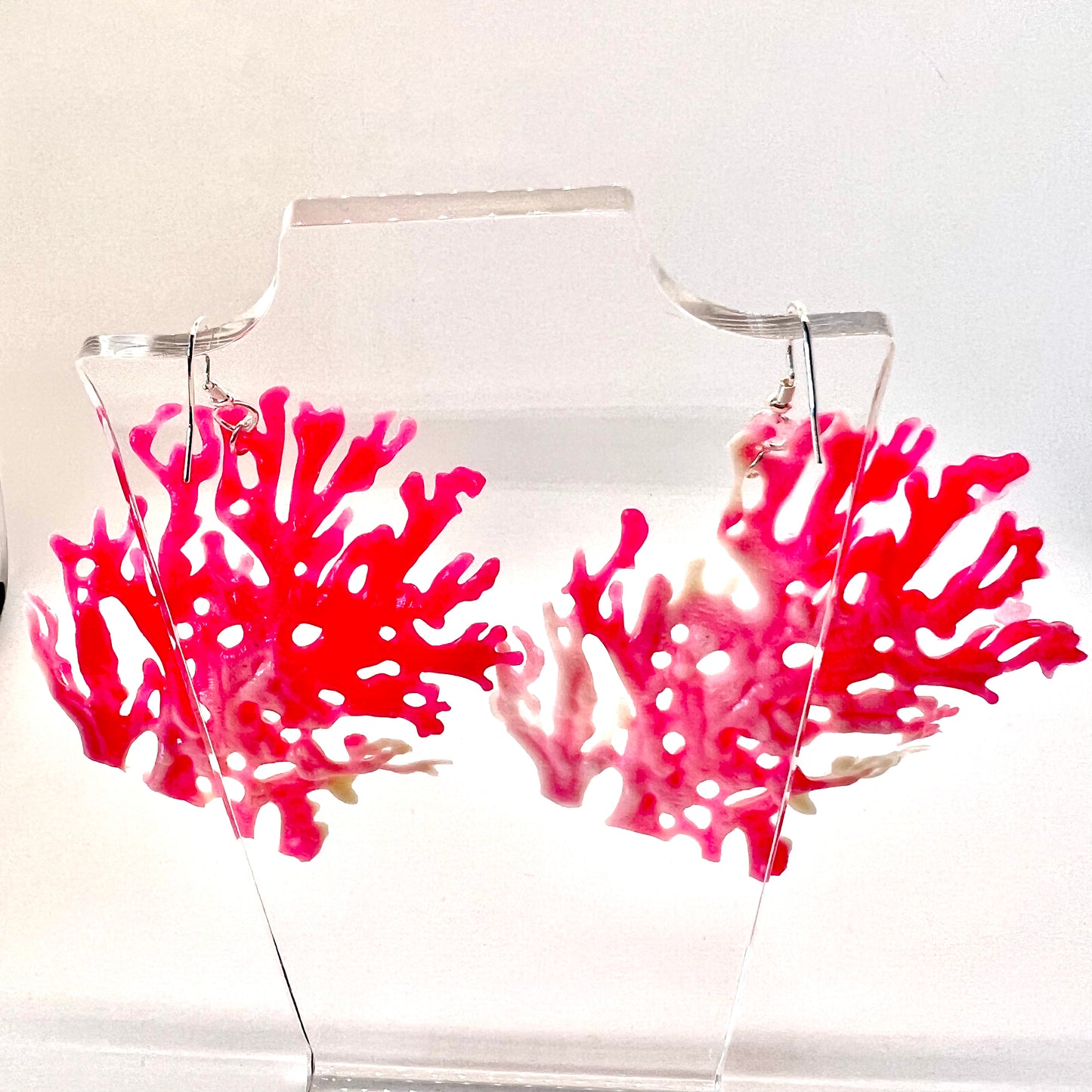 Coral Earrings