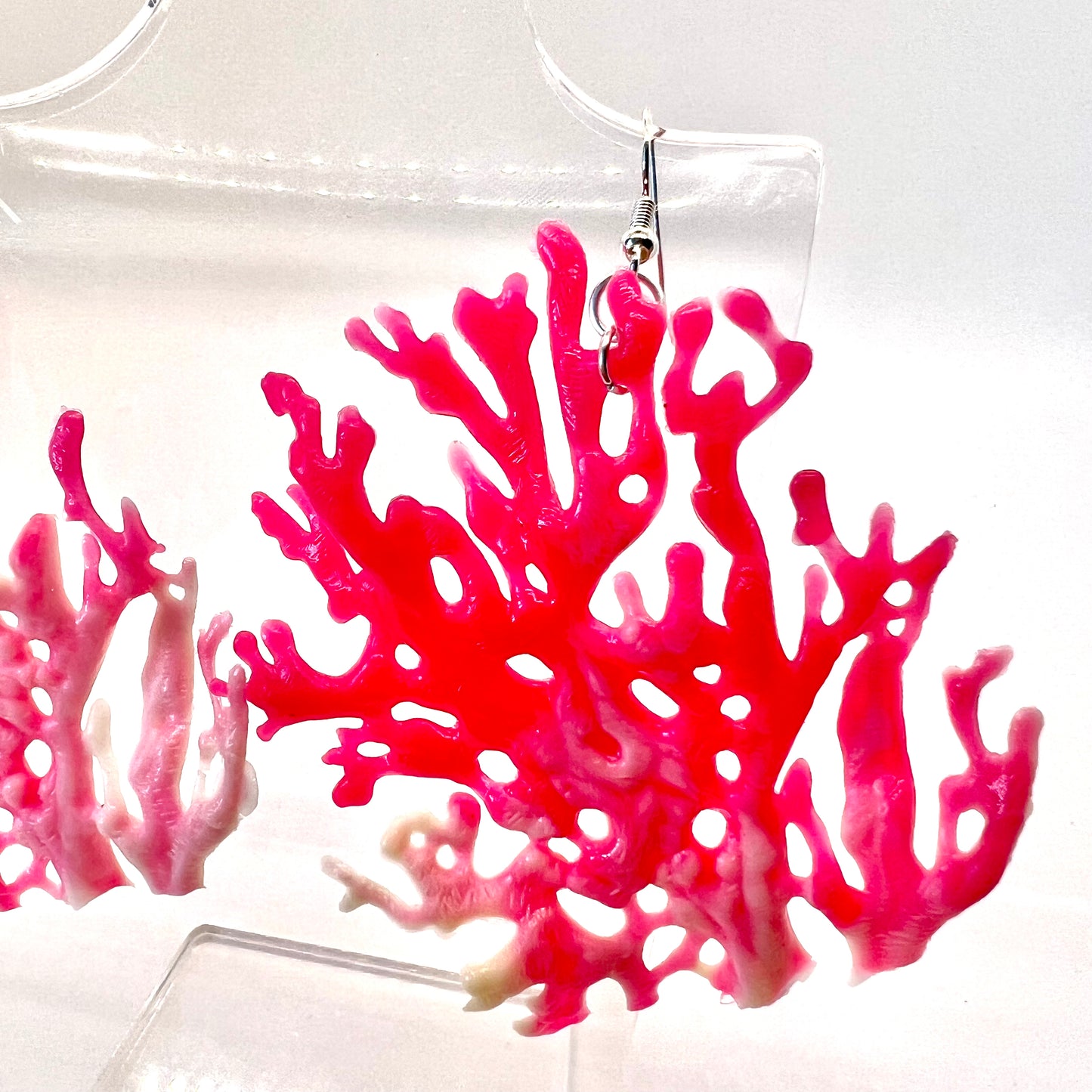 Coral Earrings