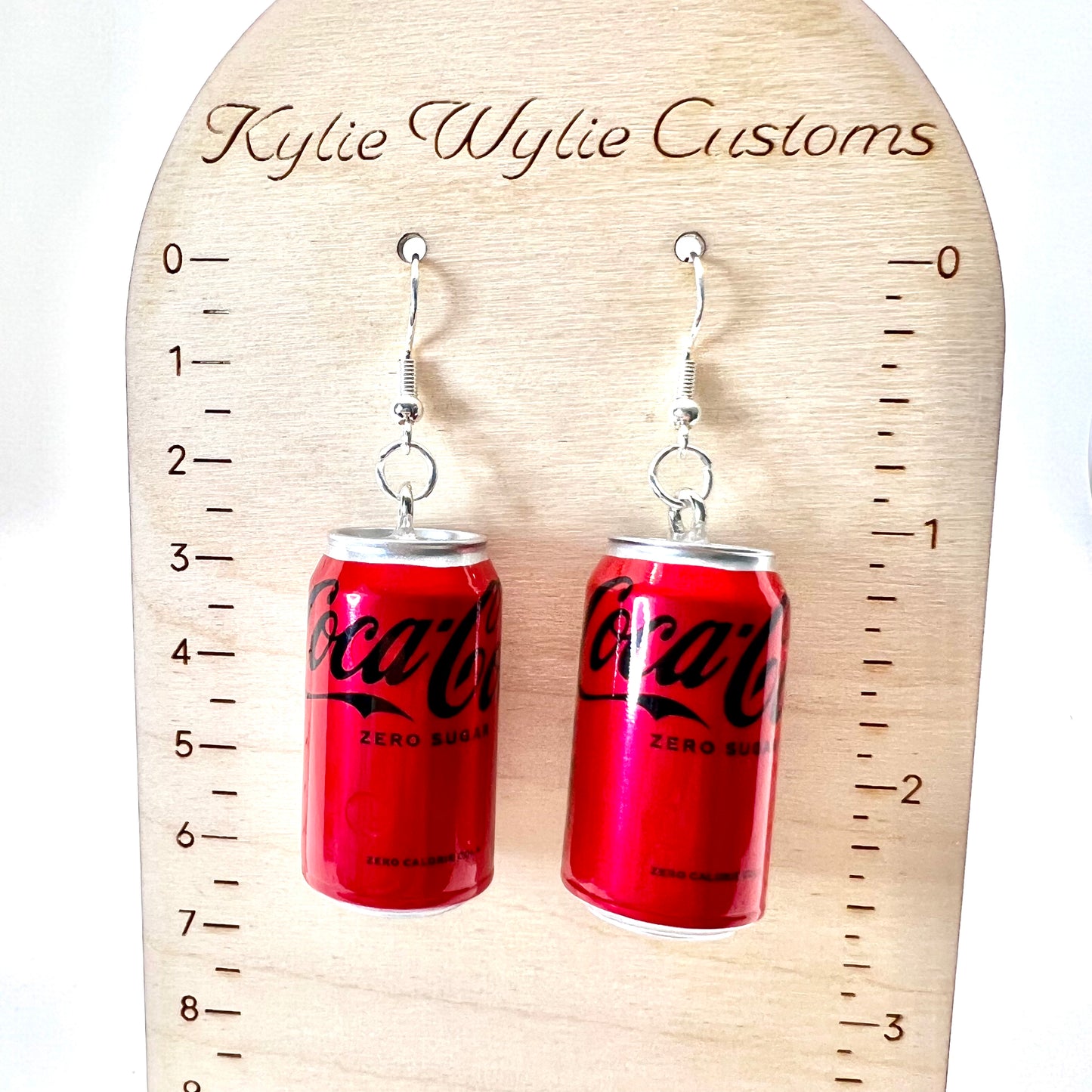 Coca Cola Can Earrings