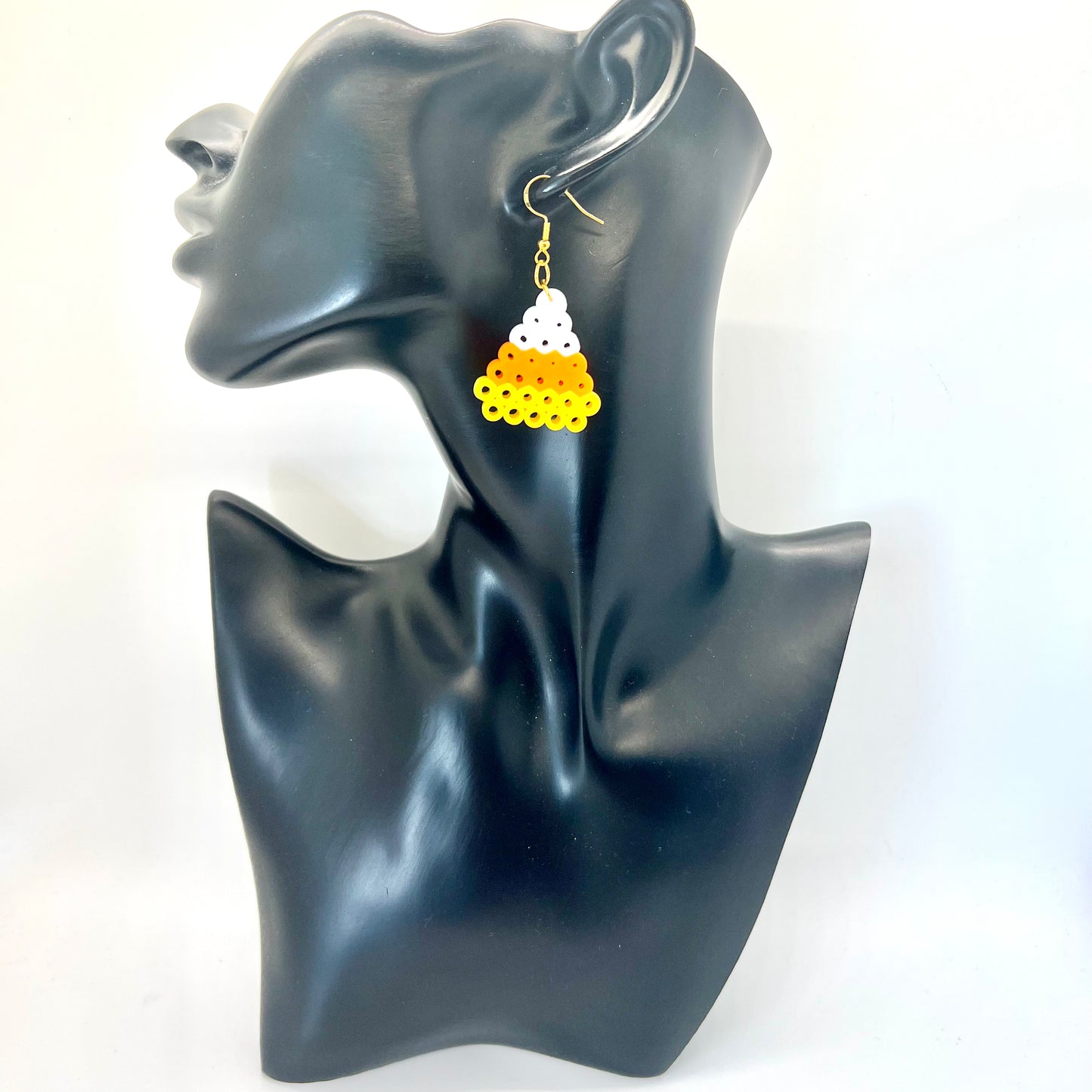 Melted Candy Corn Earrings