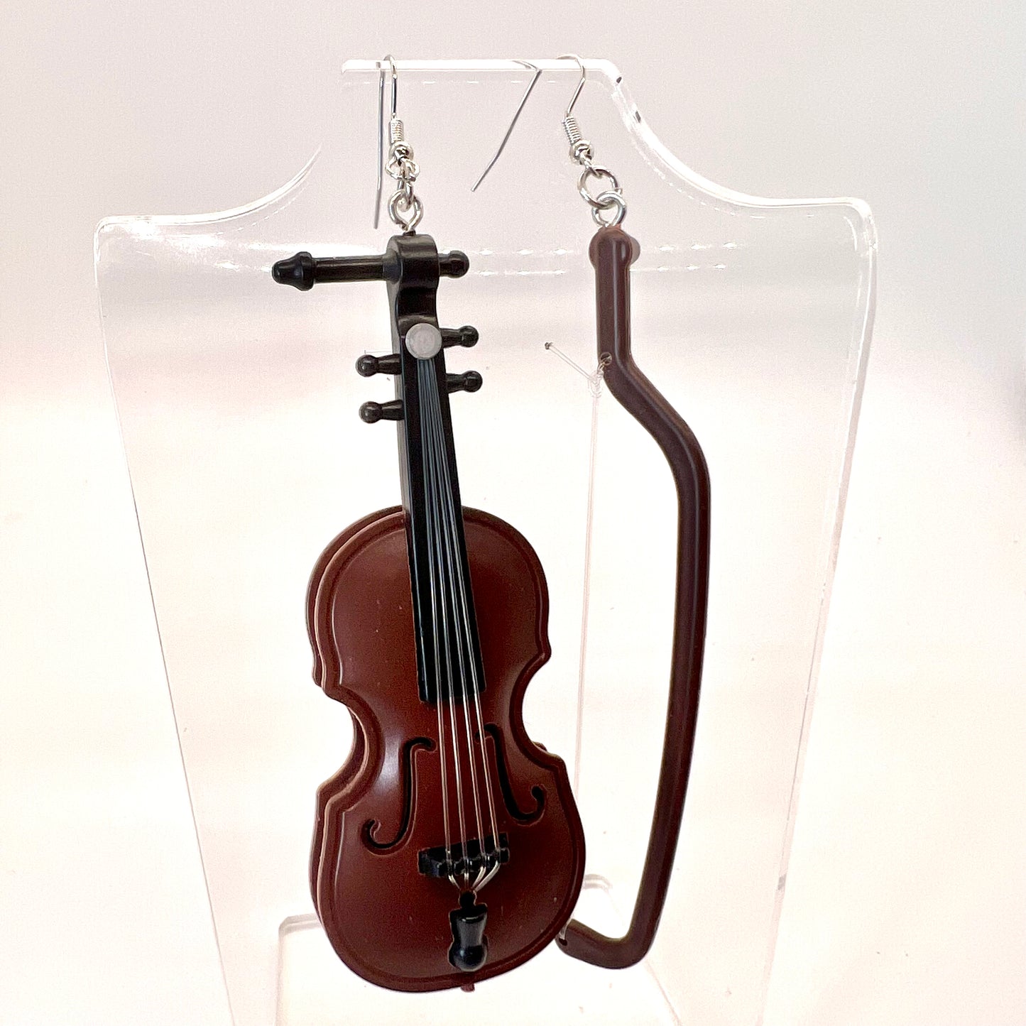 Violin Earrings