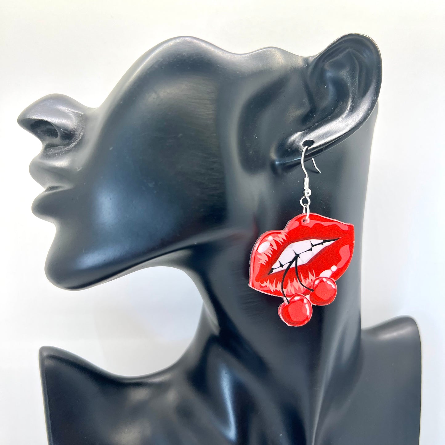 Cherry Lips Earrings