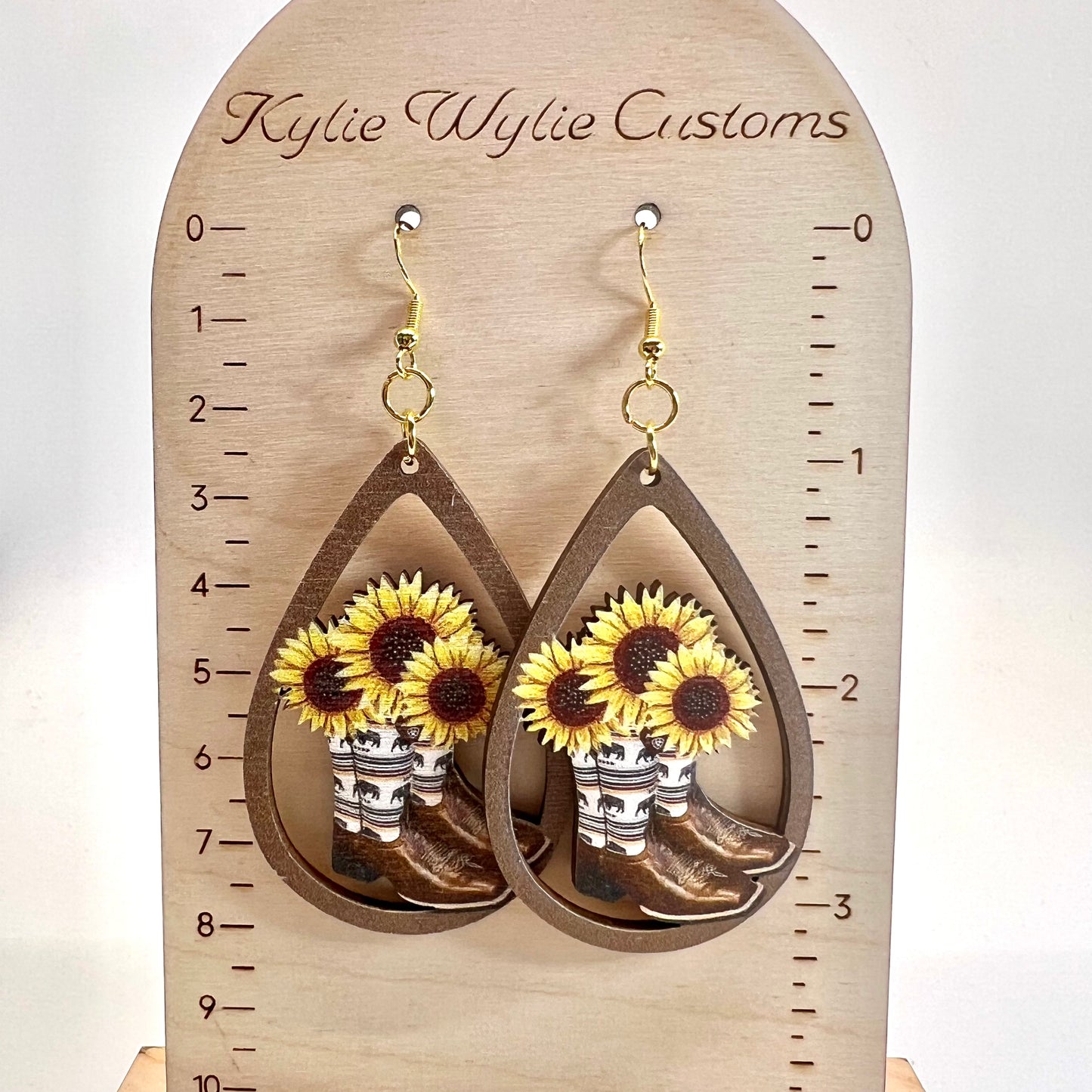 Cowgirl Boot Earrings
