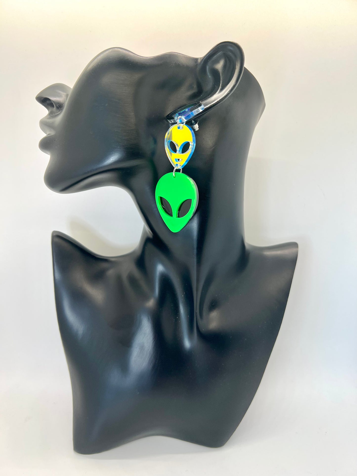 Space Alien Earrings