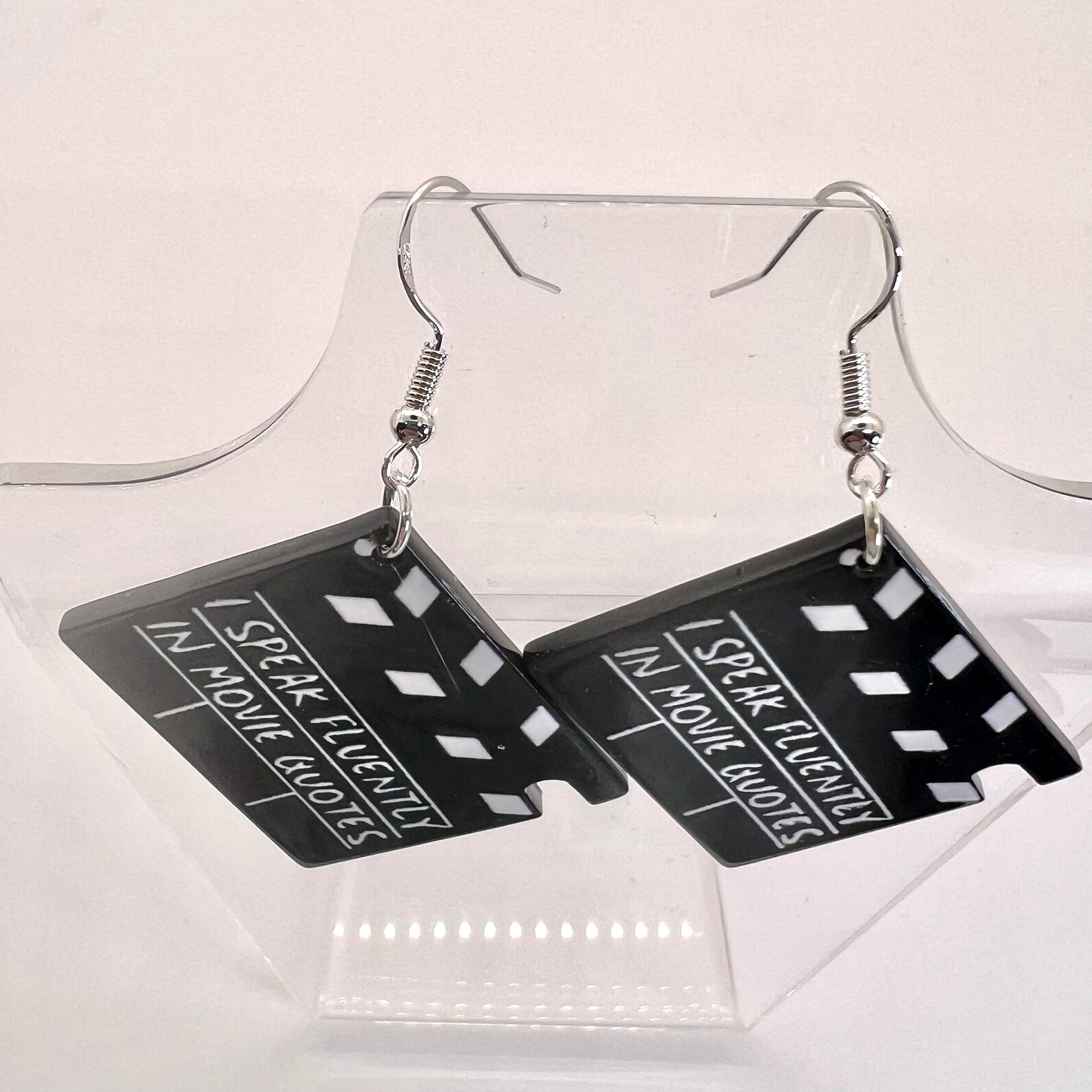 Movie Quotes Earrings