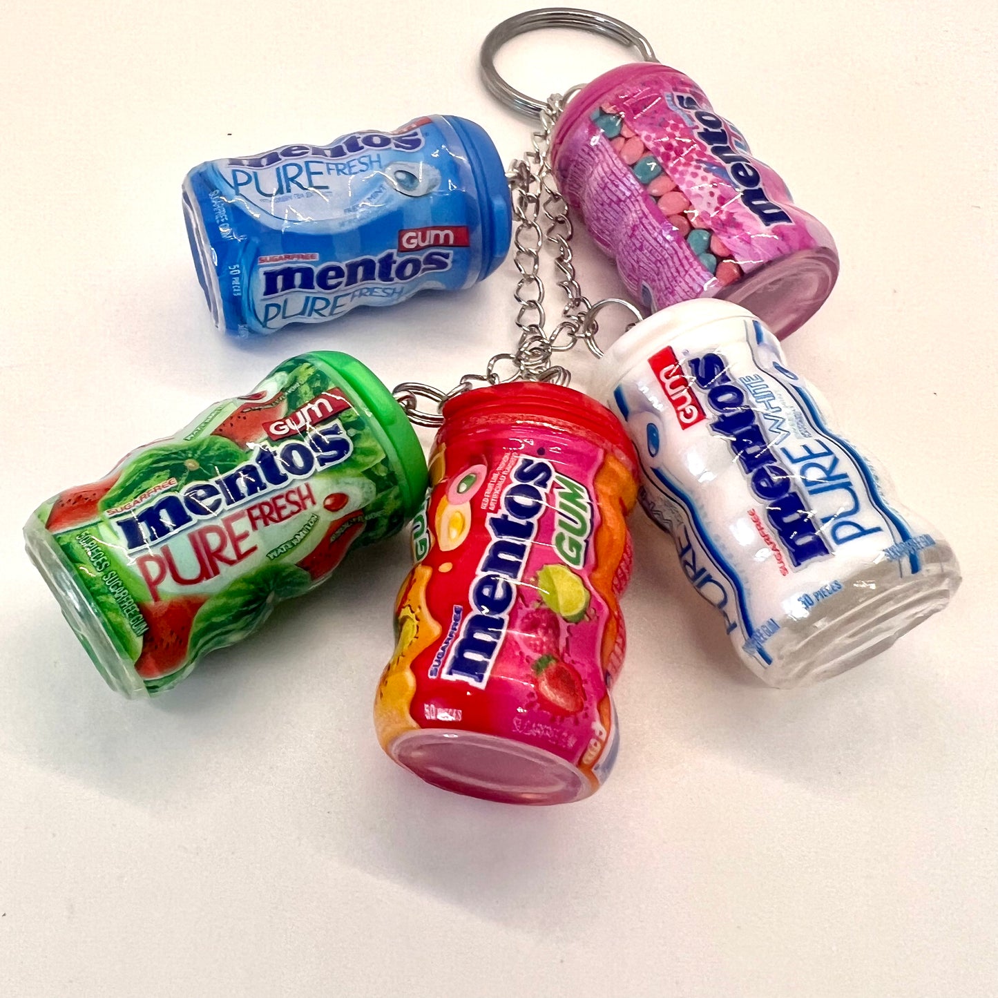 Mentos Gum Keychain