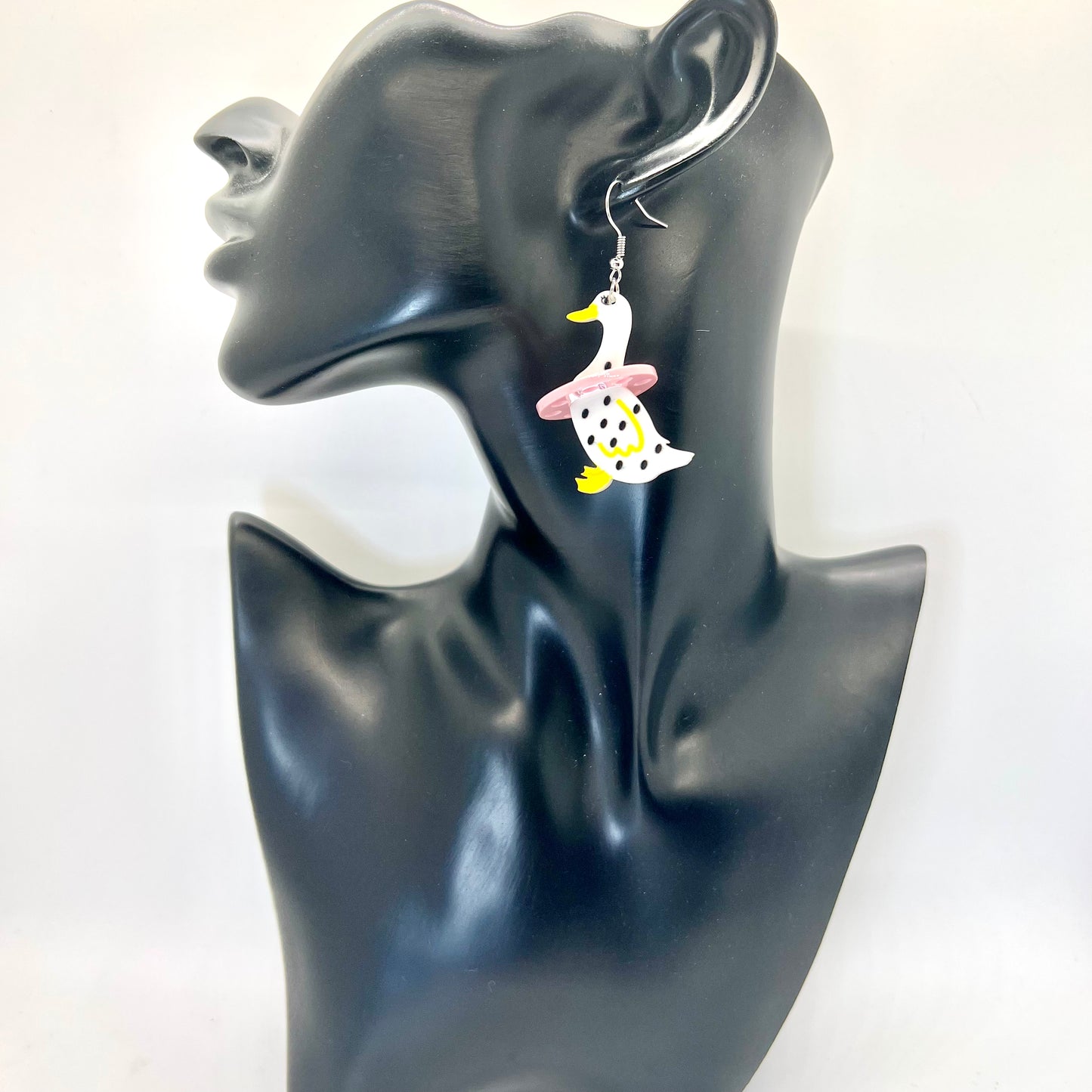 Swimming Duck Earrings