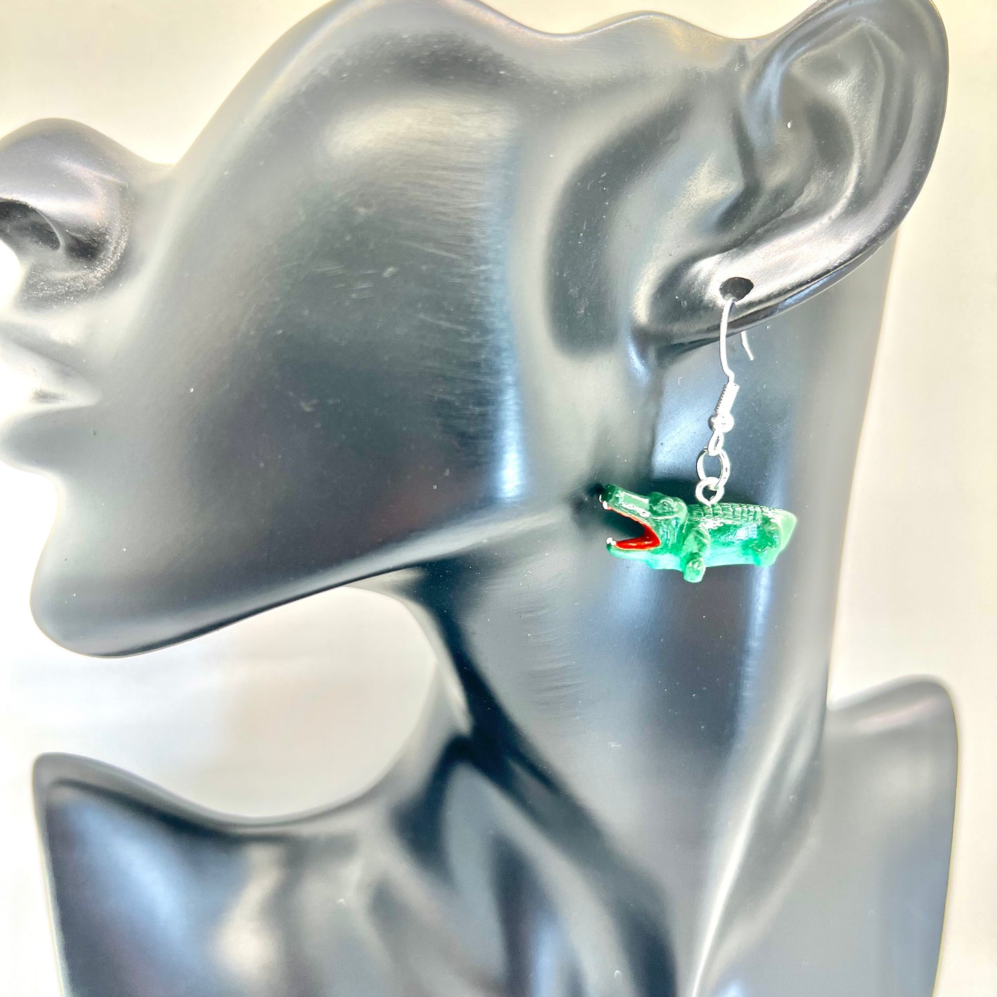 Alligator Earrings