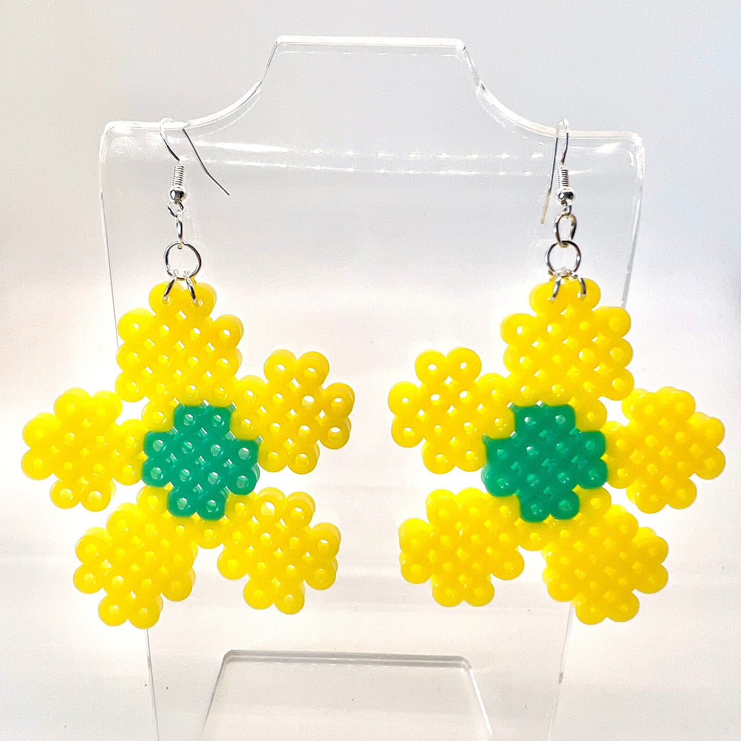 Large Flower Earrings