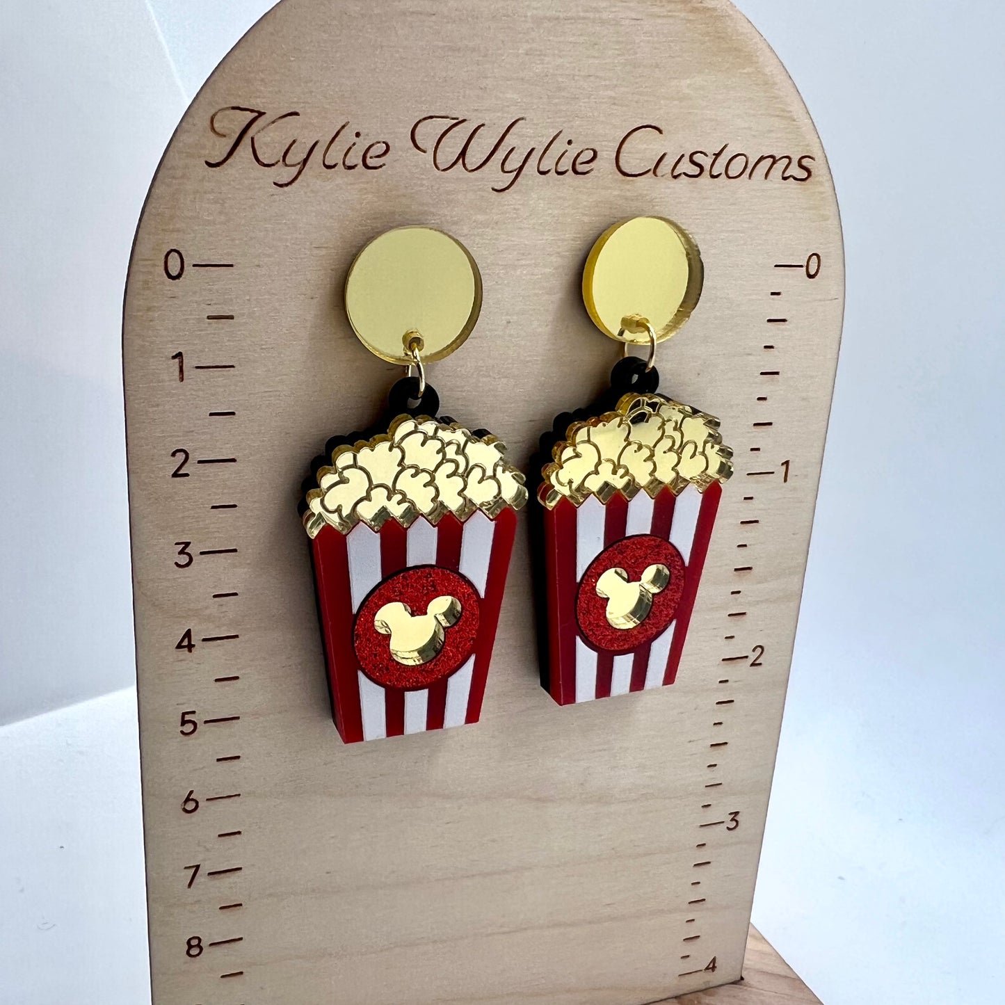 Mickey Popcorn Earrings