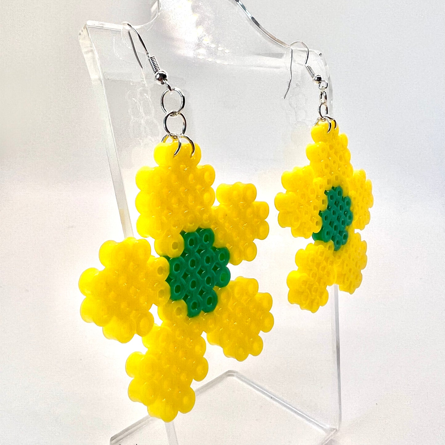 Large Flower Earrings