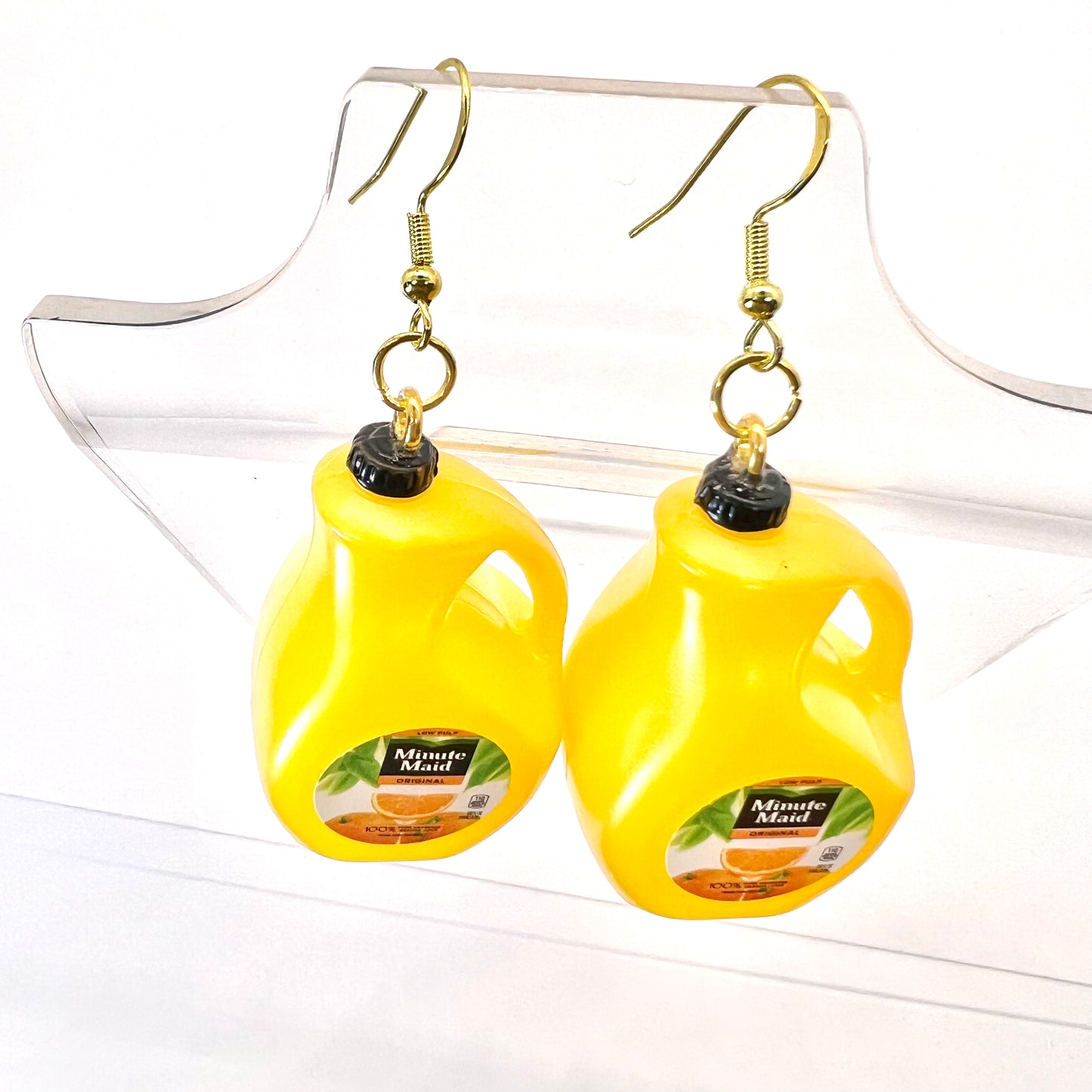 Minute Maid Orange Juice Earrings