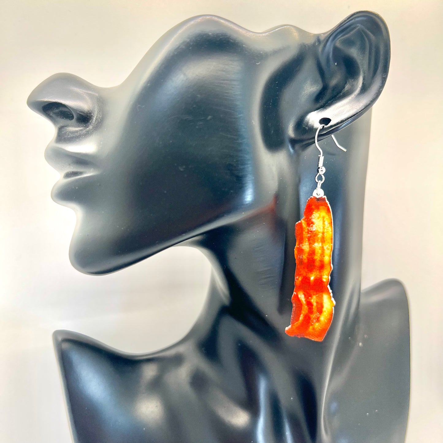 Bacon Strip Earrings
