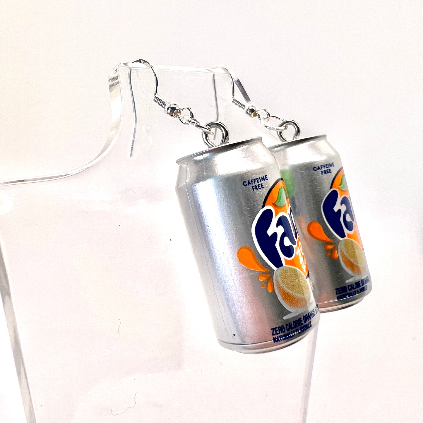 Orange Fanta Earrings