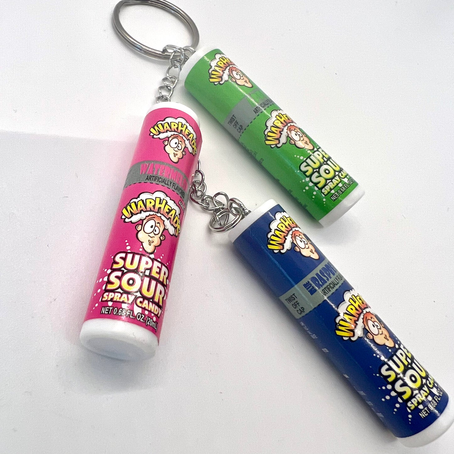 Warheads Candy Keychain