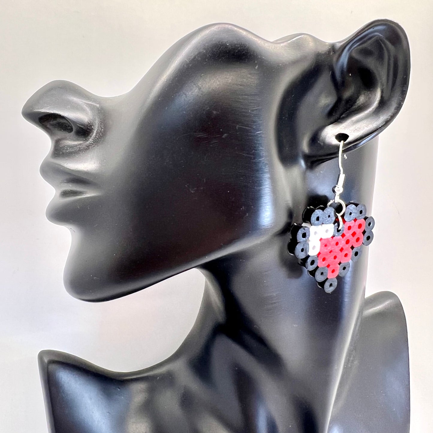 8-Bit Heart Earrings