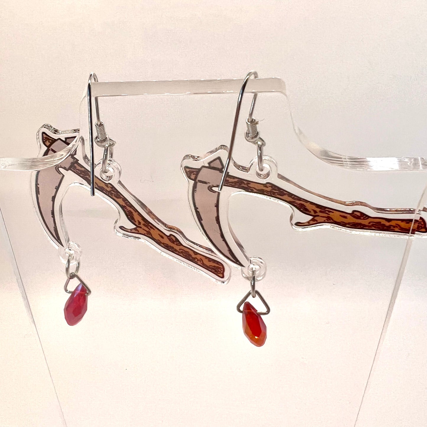 Axe Earrings