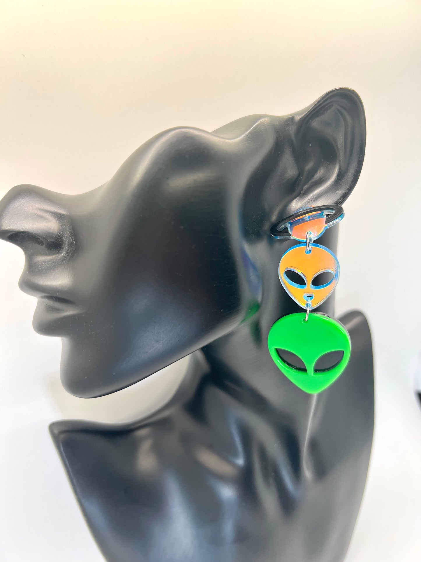 Space Alien Earrings