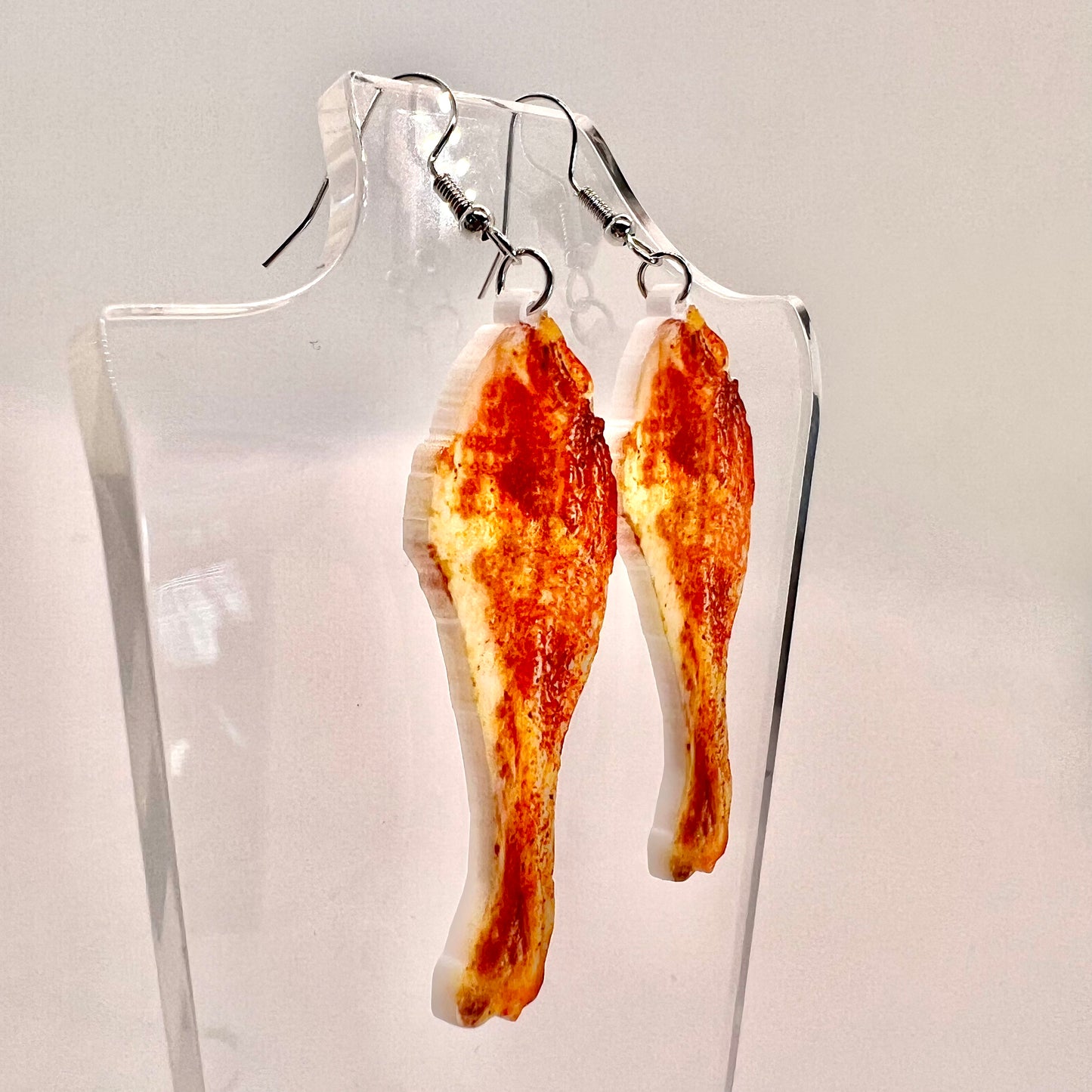 Chicken Leg Earrings